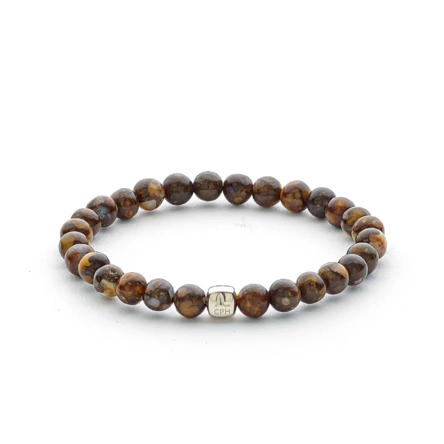 Alexander Lynggaard - African Opal armbånd, 6 mm - Sølv