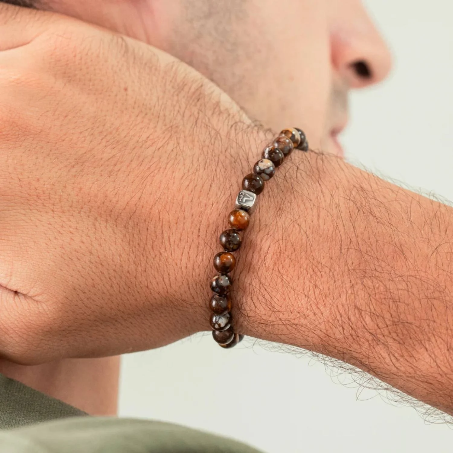 Alexander Lynggaard - African Opal armbånd, 6 mm - Sølv - Image 2