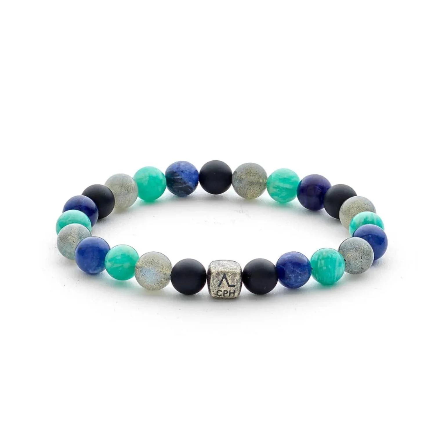 Alexander Lynggaard - Amsterdam armbånd, 8 mm - Oxideret sølv