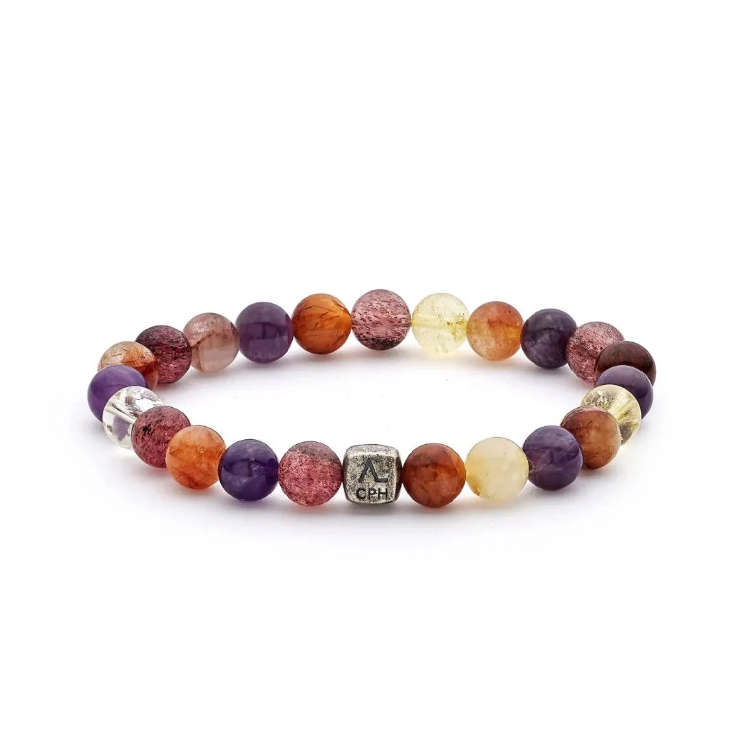 Alexander Lynggaard - Auralite armbånd, 8 mm - Oxideret sølv