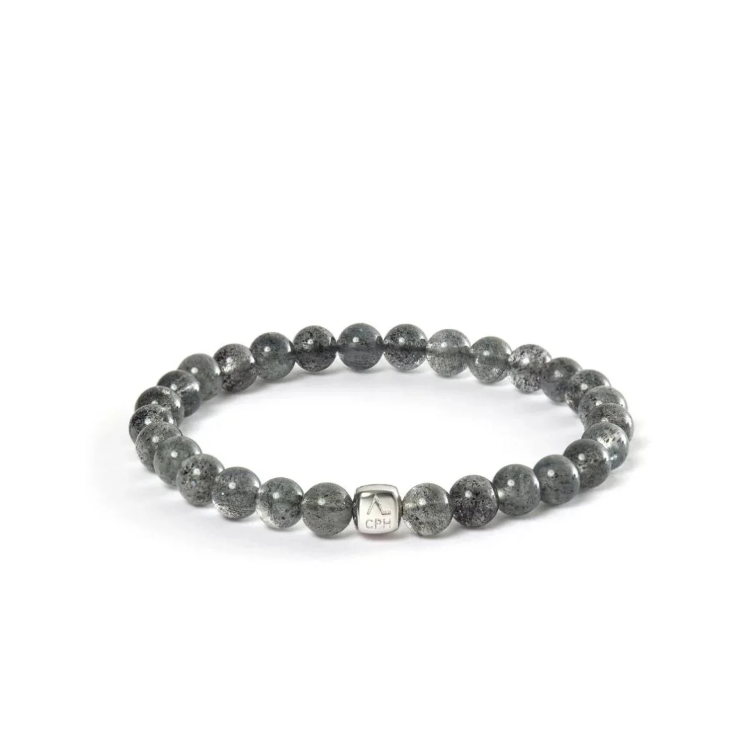 Alexander Lynggaard - Biotite armbånd, 6 mm - Sølv
