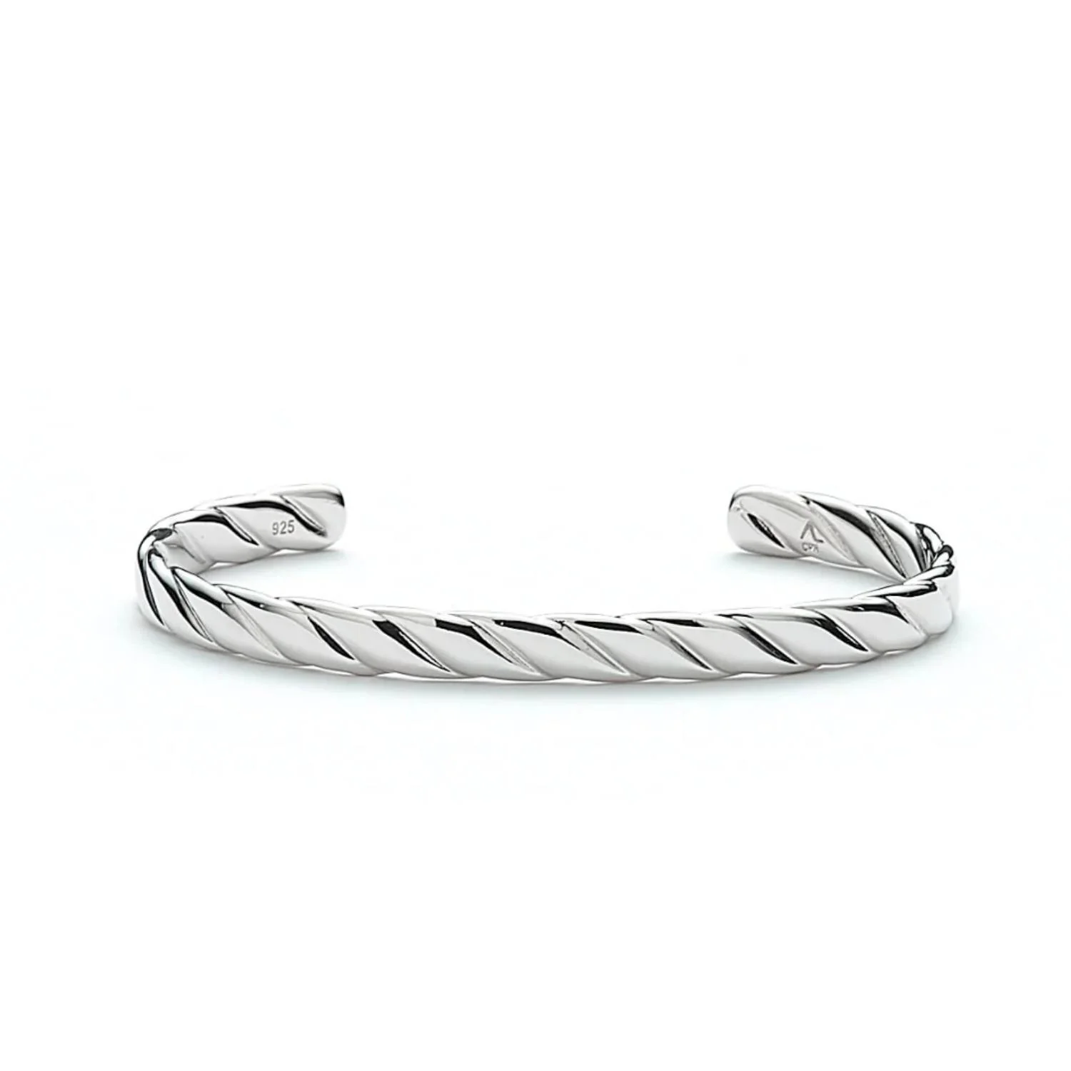 Alexander Lynggaard - Cable Bangle, 6 mm - Sølv - Image 3