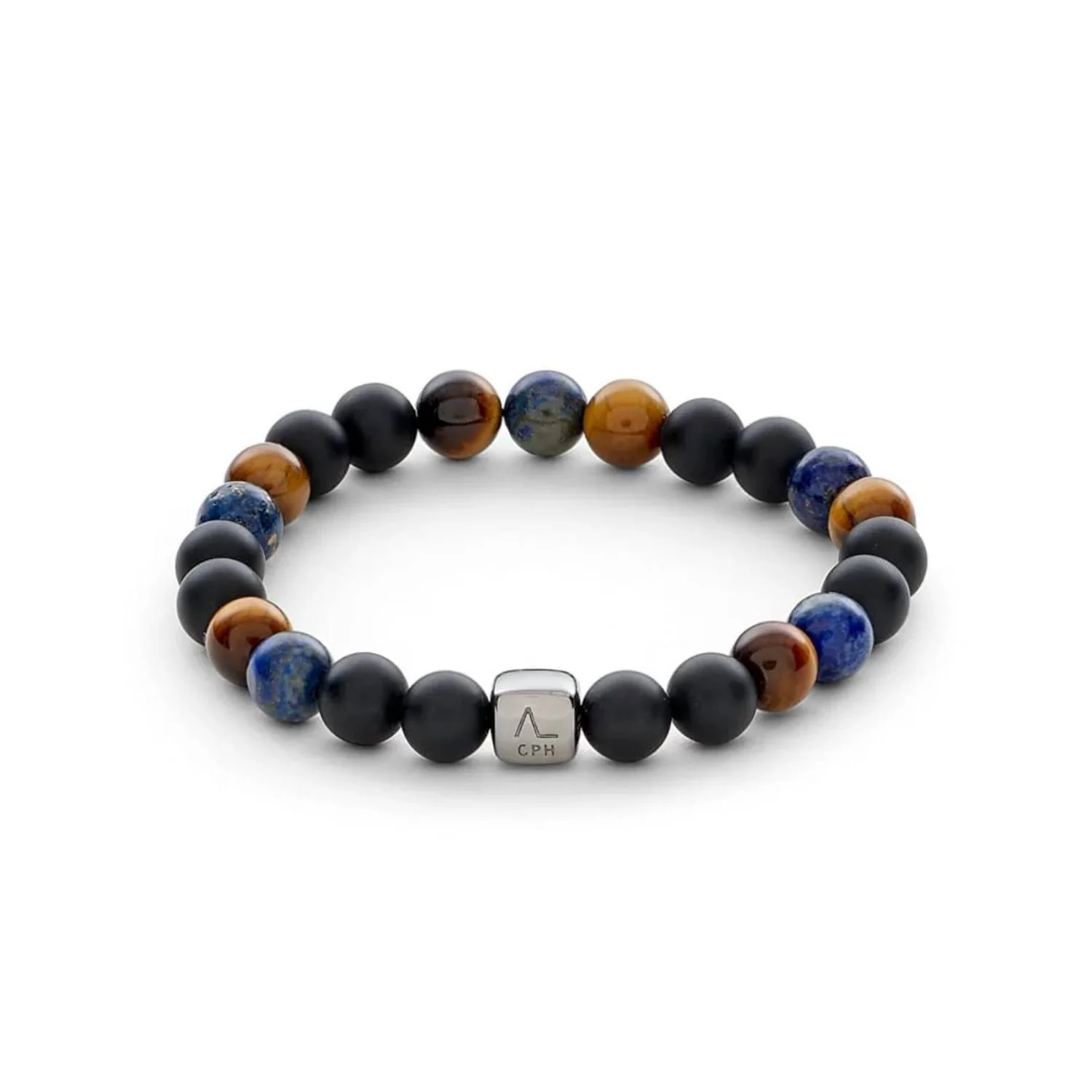 Alexander Lynggaard - Cape Town armbånd, 8 mm - Oxideret sølv
