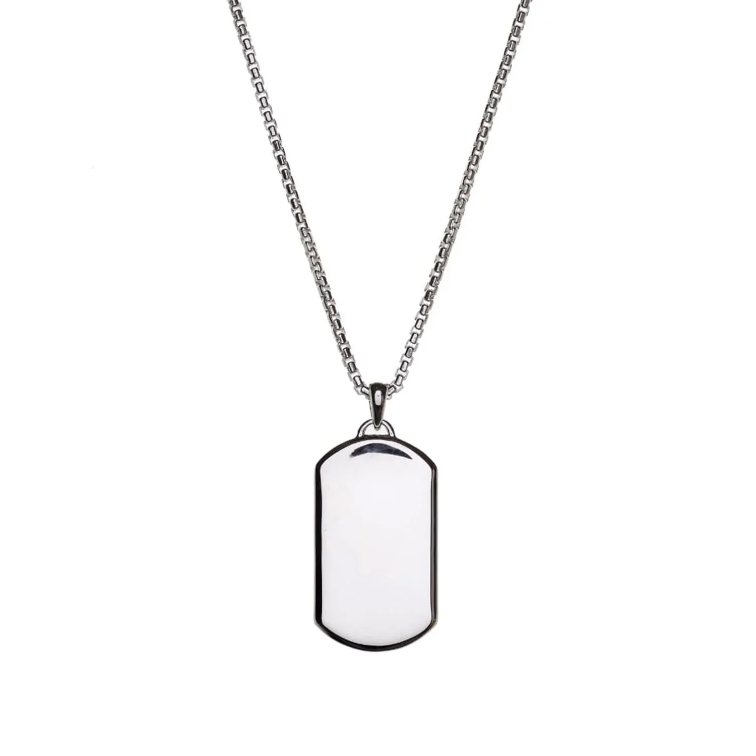 Alexander Lynggaard - Dog Tag halskæde, 60 cm - Sølv