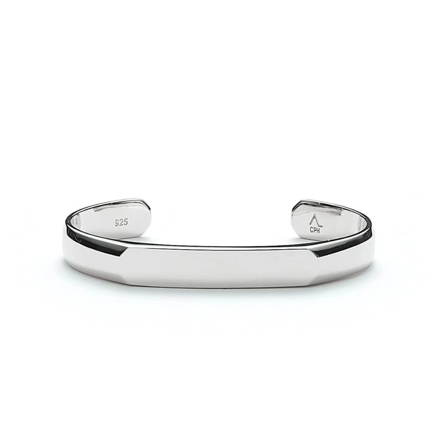 Alexander Lynggaard - Flat Bangle, 9 mm - Sølv