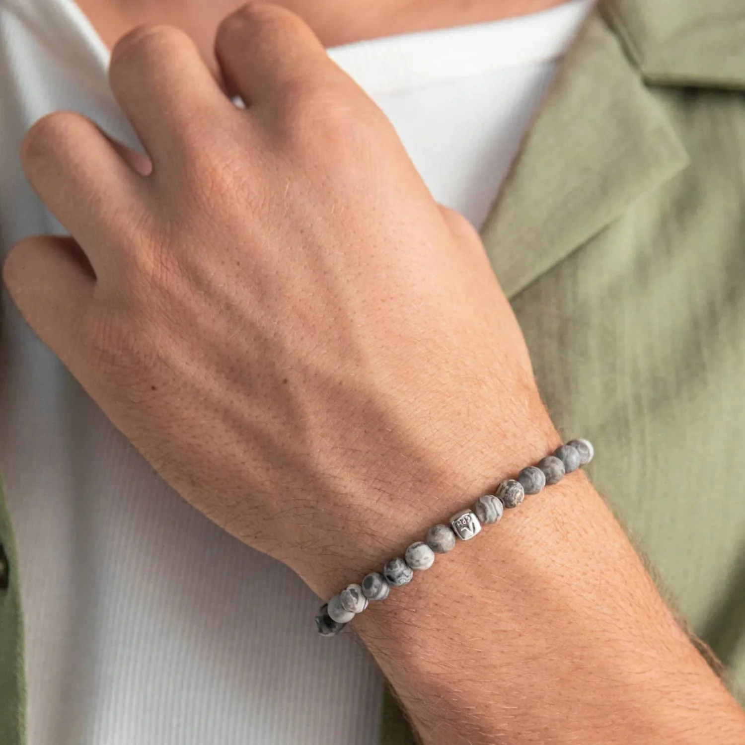 Alexander Lynggaard - Himalaya armbånd, 6 mm - Sølv - Image 2