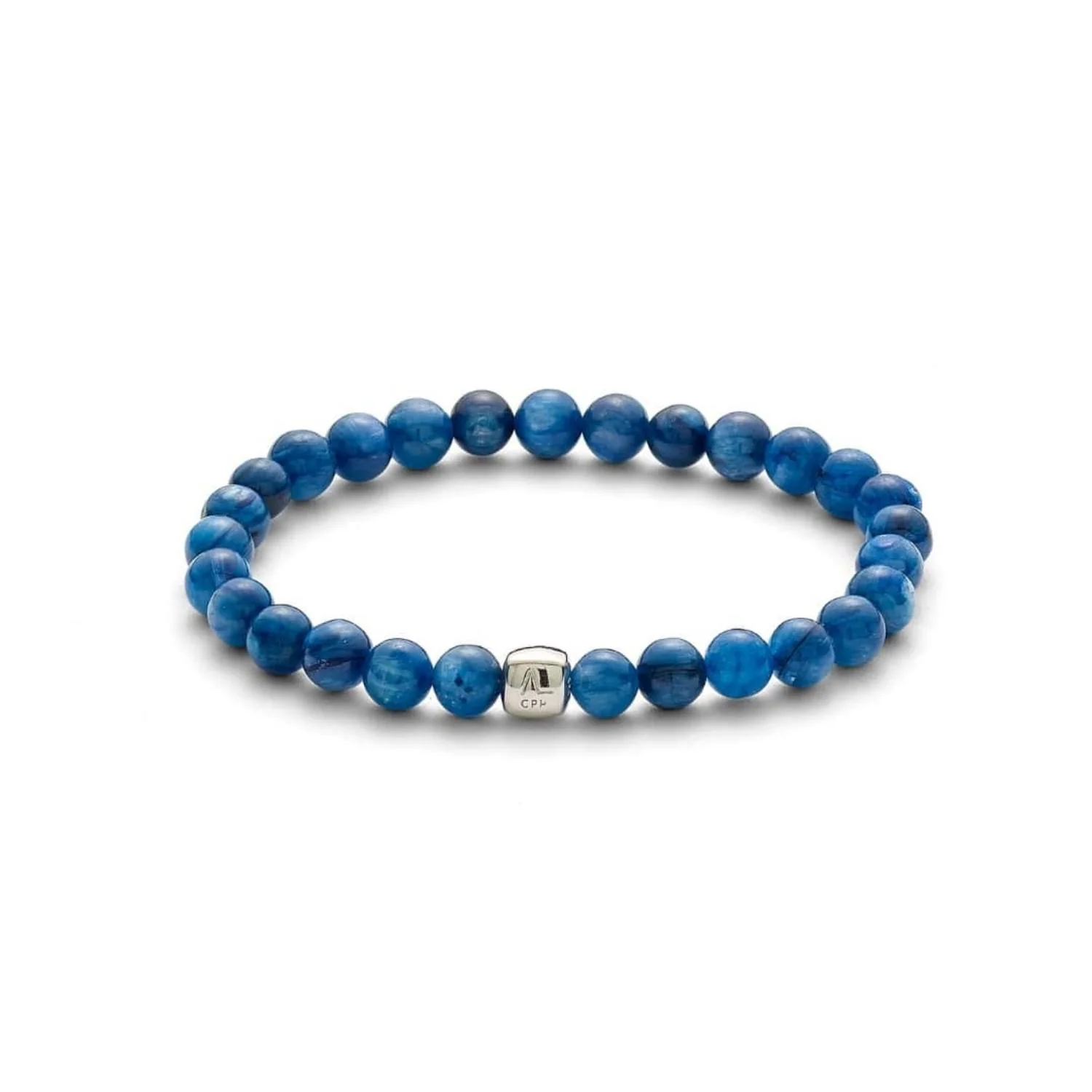 Alexander Lynggaard - Kyanite armbånd, 6 mm - Sølv