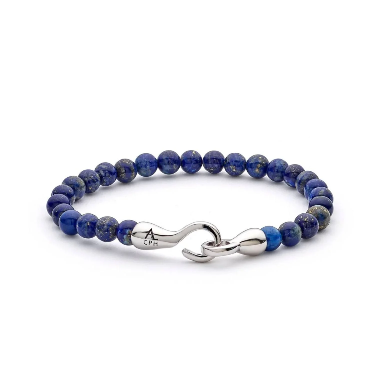 Alexander Lynggaard - Lapis Hook Clasp armbånd, 6 mm - Sølv
