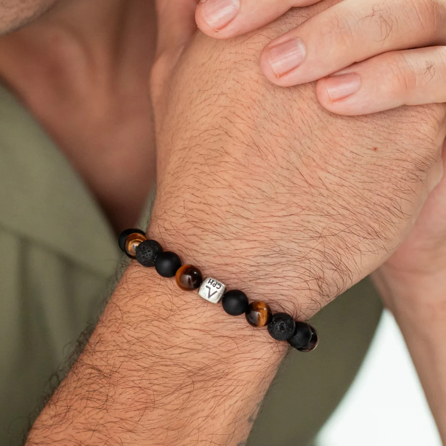 Alexander Lynggaard - Los Angeles armbånd, 8 mm - Oxideret sølv - Image 2