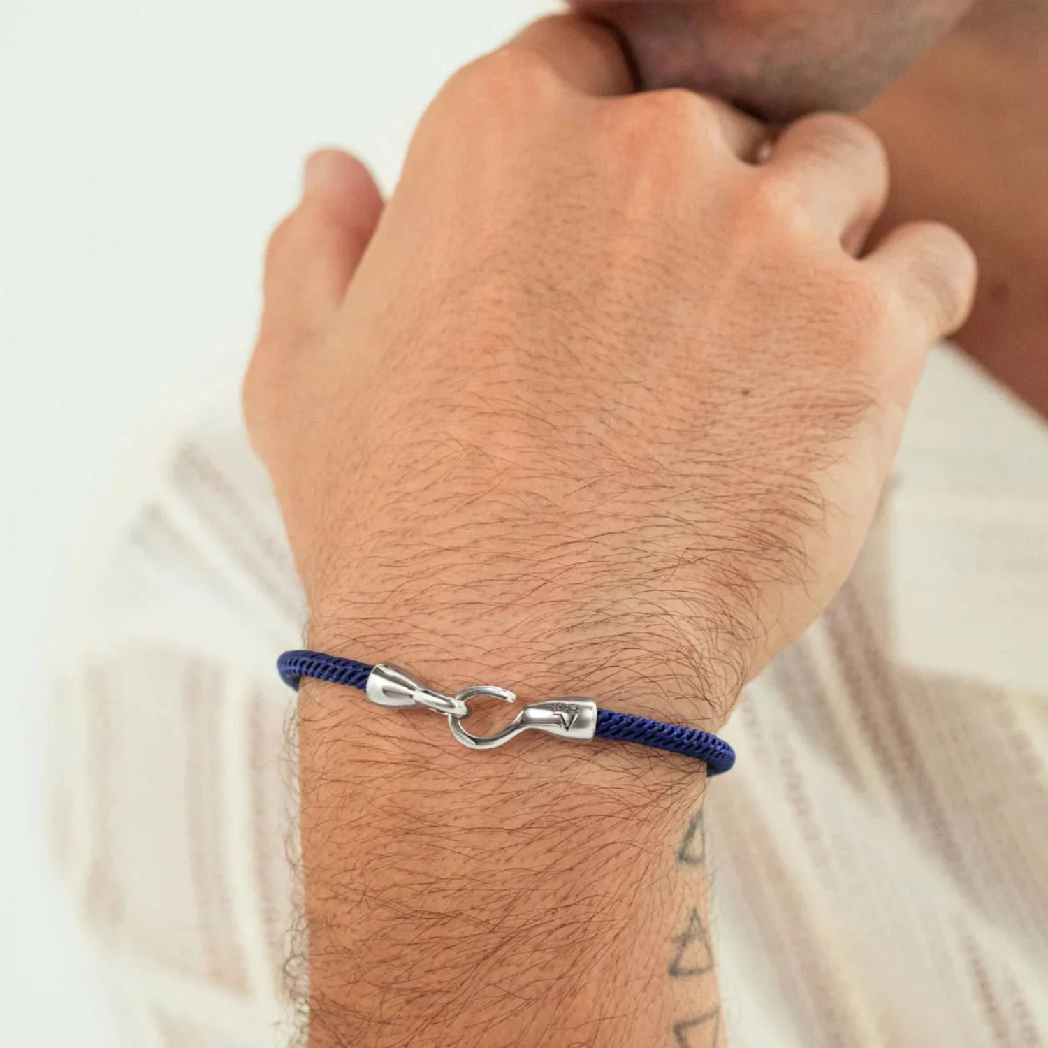 Alexander Lynggaard - Maritime armbånd, blå - Sølv - Image 2