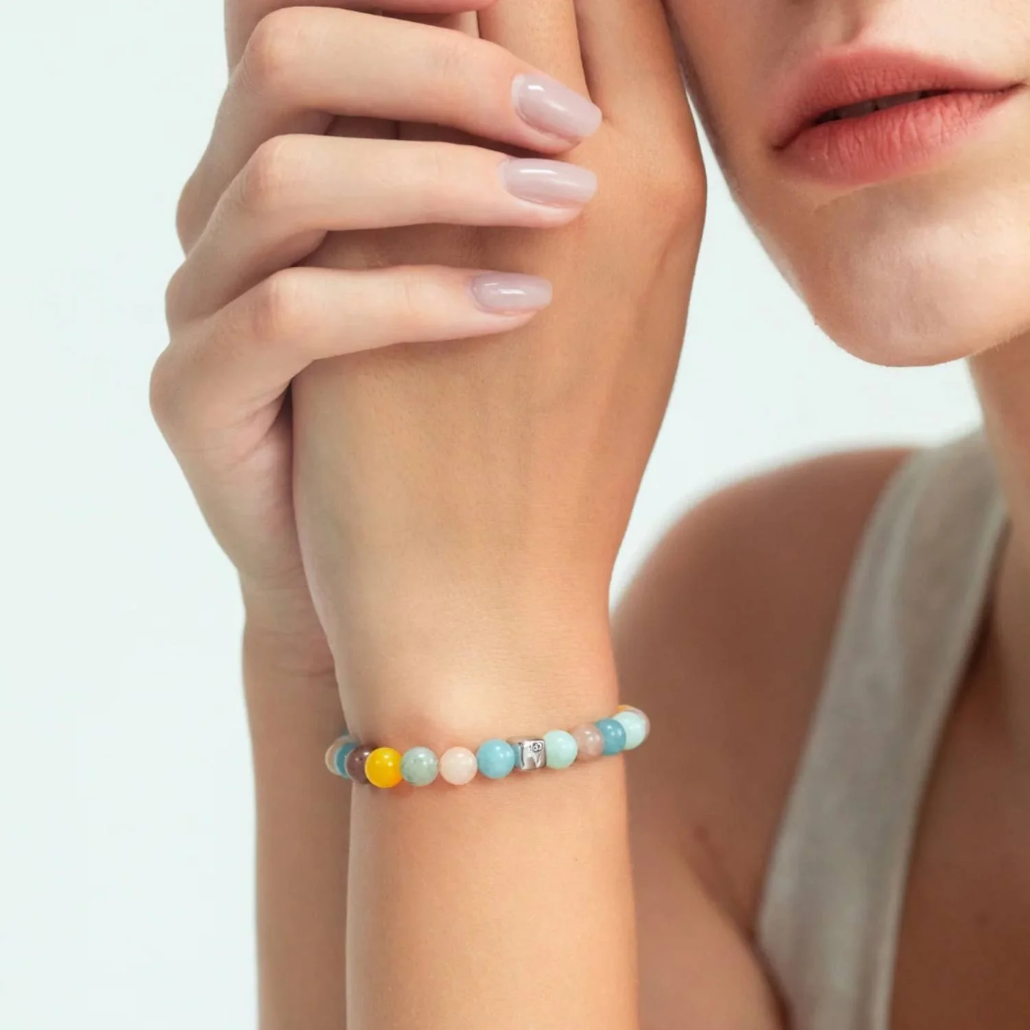 Alexander Lynggaard - Mykonos armbånd, 6 mm - Sølv - Image 2