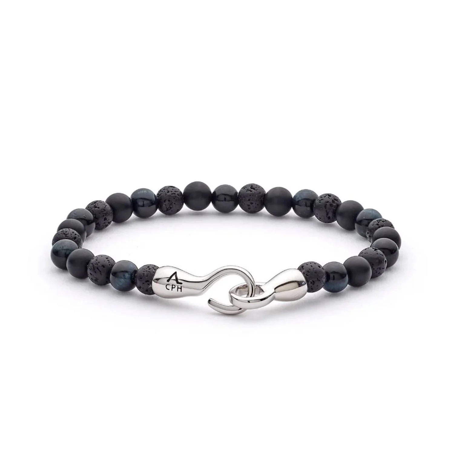 Alexander Lynggaard - Paris Hook Clasp armbånd, 6 mm - Sølv