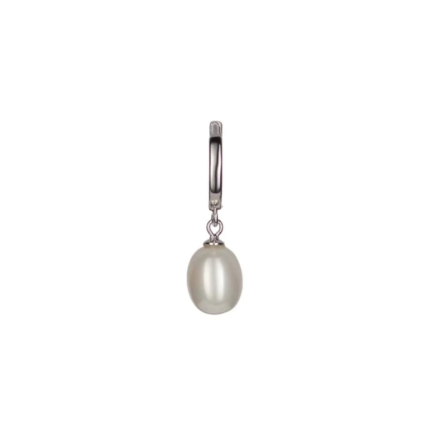 Alexander Lynggaard - Pearl ørering, 8 mm/1 stk. - Sølv
