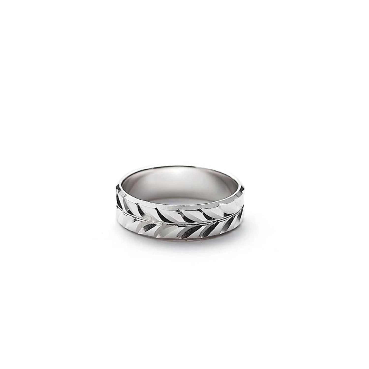 Alexander Lynggaard - Tire Band ring, 6 mm - Sølv