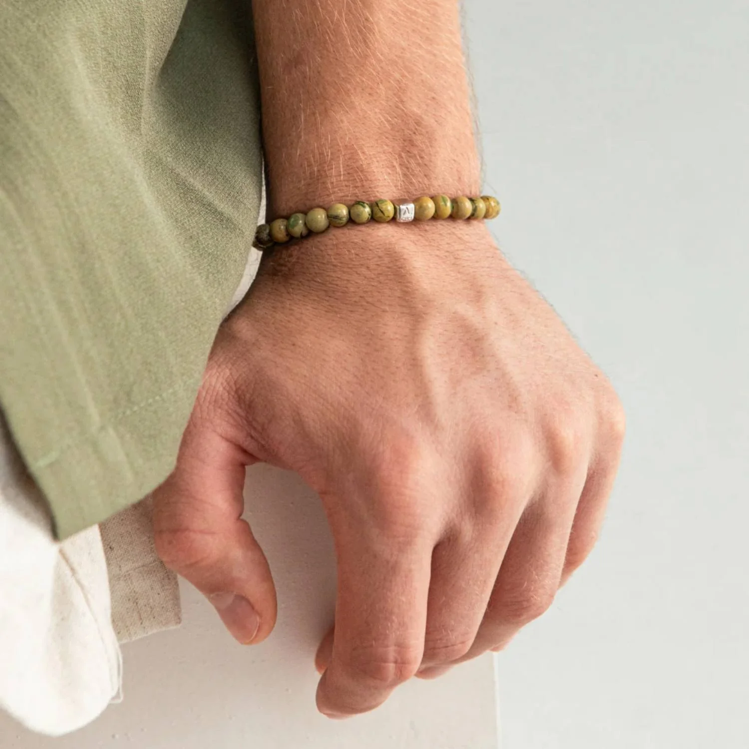Alexander Lynggaard - Verdite armbånd, 6 mm - Sølv - Image 2