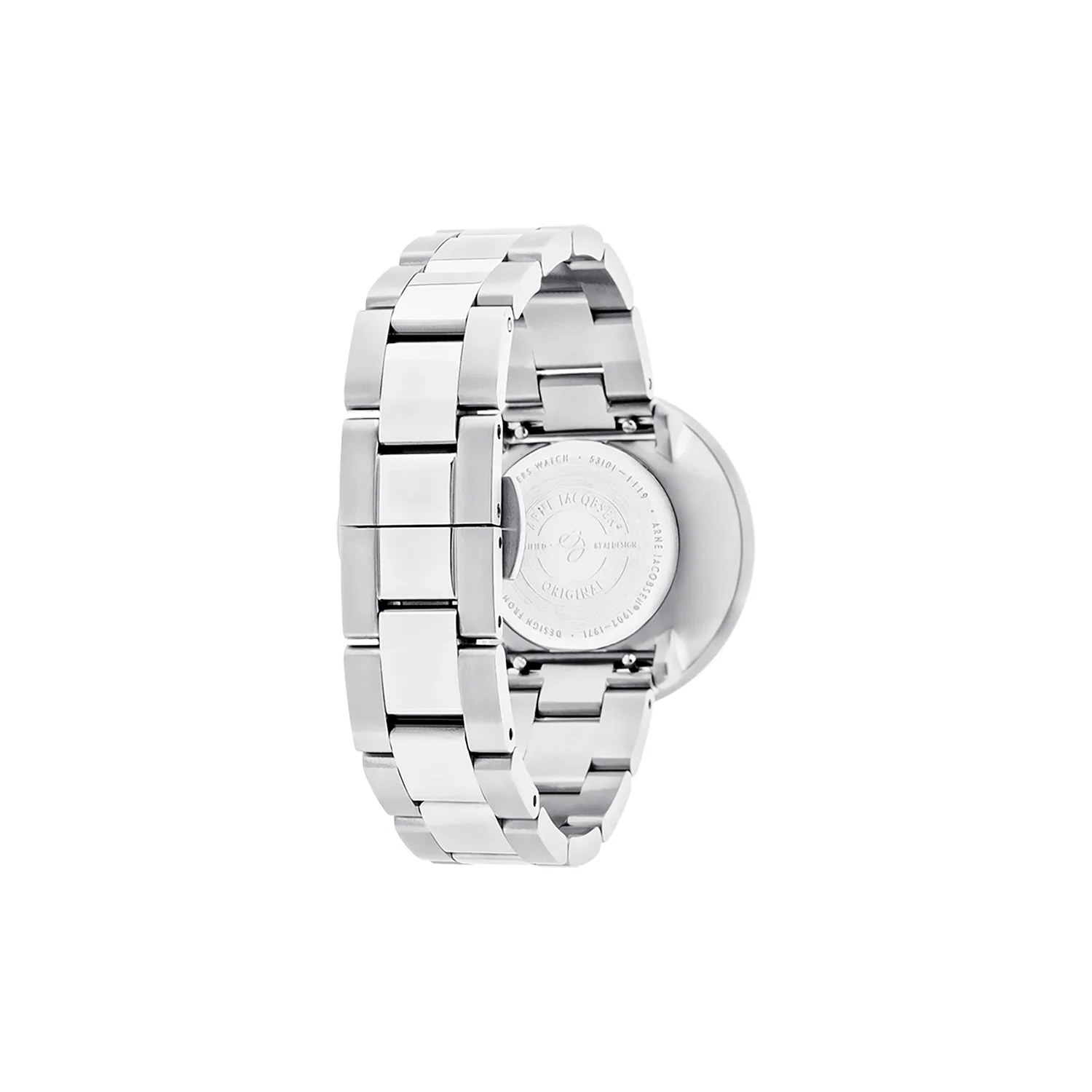 Arne Jacobsen - Bankers ur, 34 mm - Stål lænke - Image 4