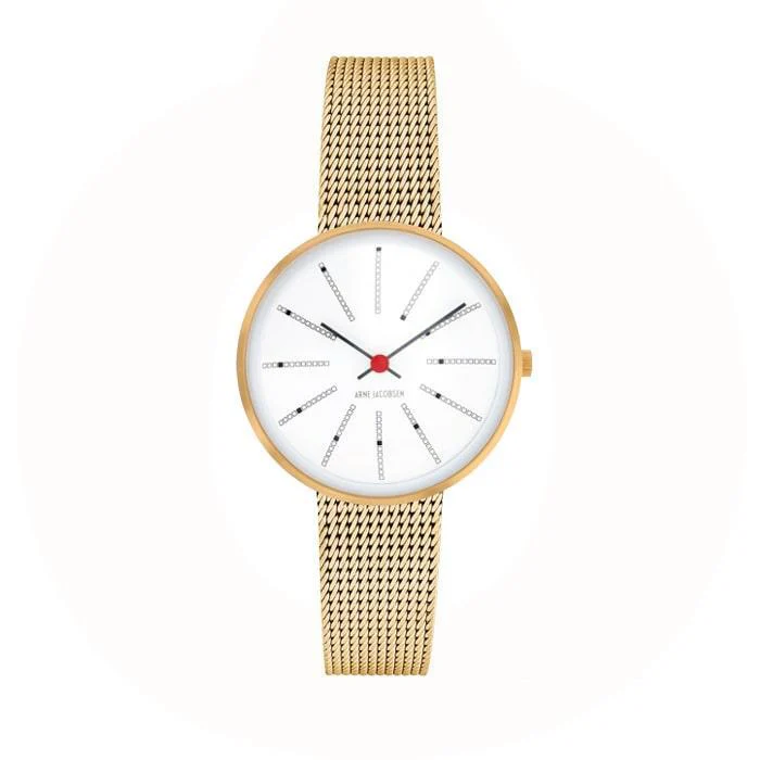 Arne Jacobsen - Bankers Ur Ø30 mm - 53113-1409
