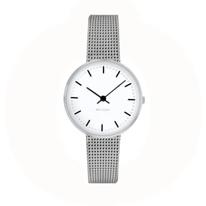 Arne Jacobsen - City Hall Ur Ø30 mm - stål 53200-1408