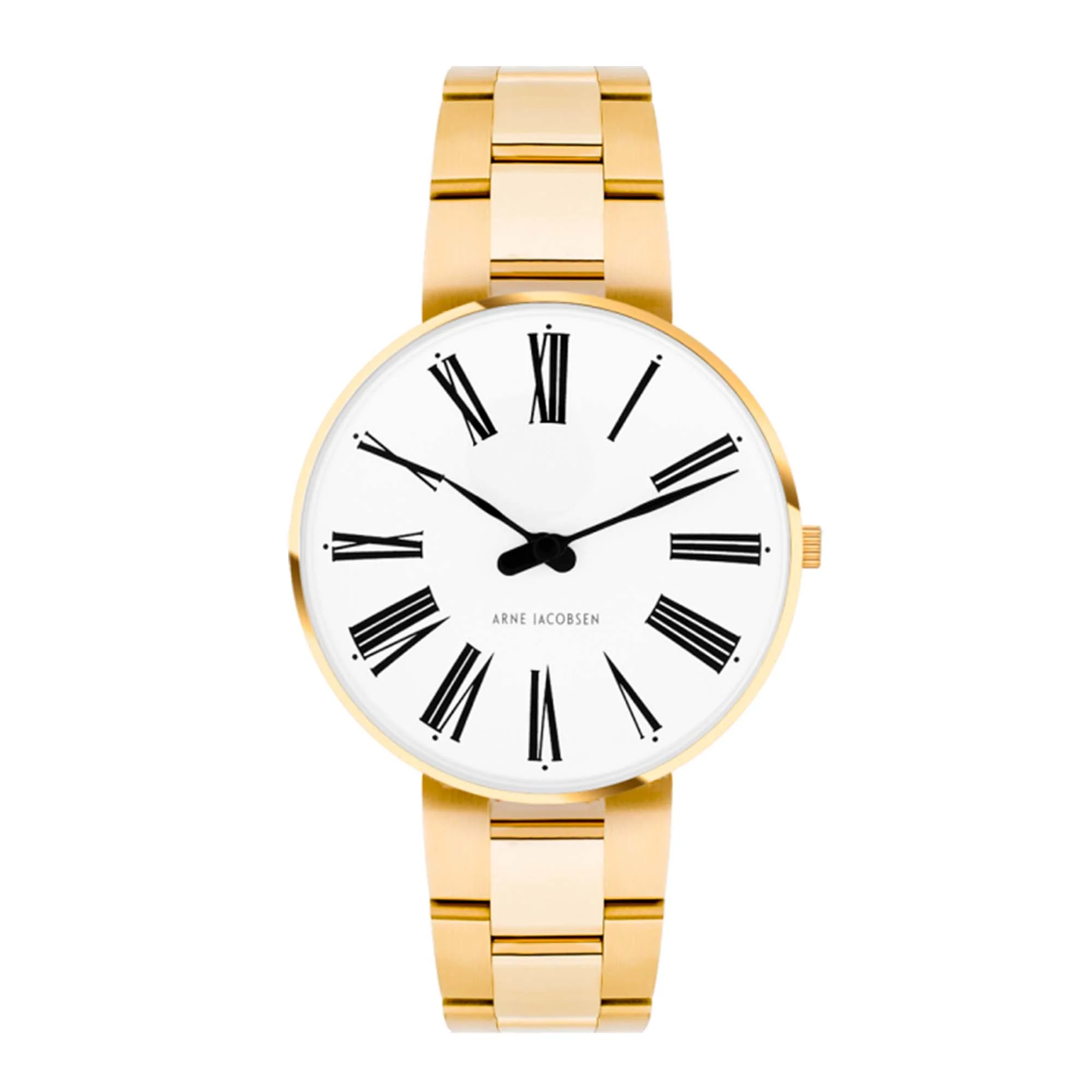 Arne Jacobsen - Roman 34mm ur- polished Bangle Gold