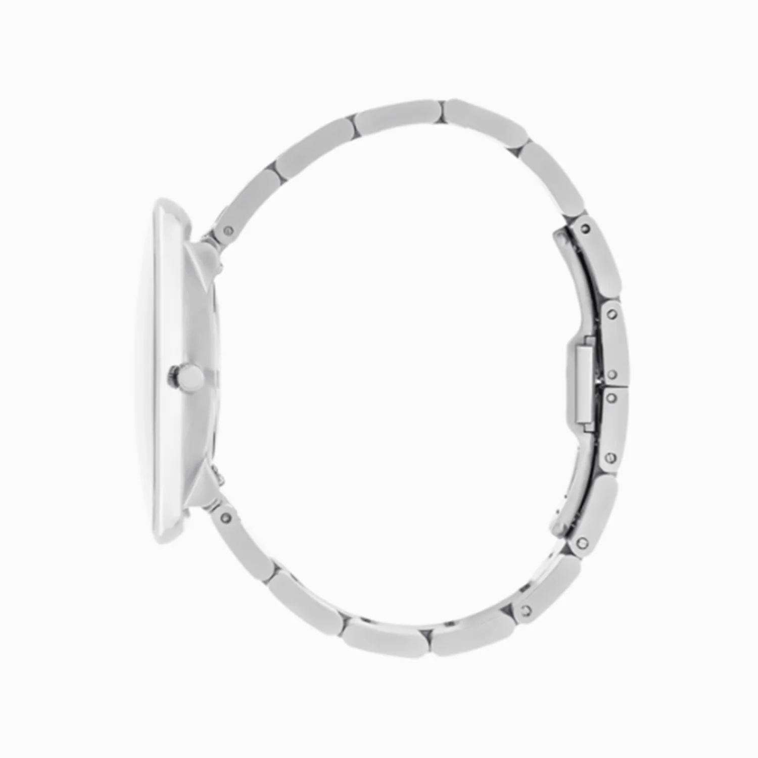 Arne Jacobsen - Roman med lænke, 40 mm hvid skive - Stål - Image 3