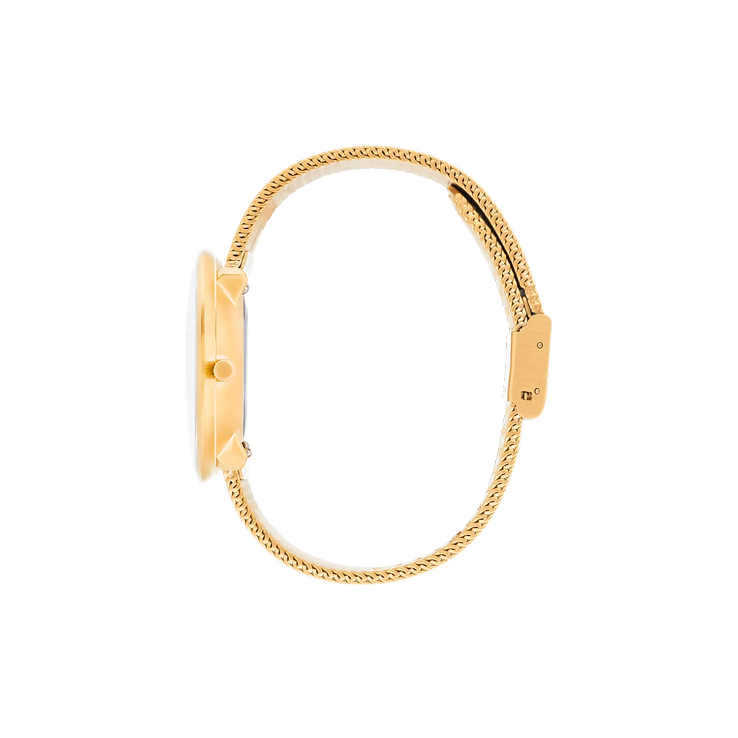 Arne Jacobsen - Roman Orchid Pink ur, 34 mm - guld IP/meshlænke - Image 3