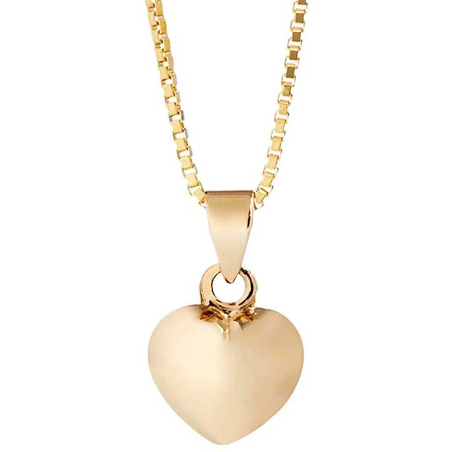 Aveny COLLECTION - Lille hjerte vedhæng -14 kt. guld