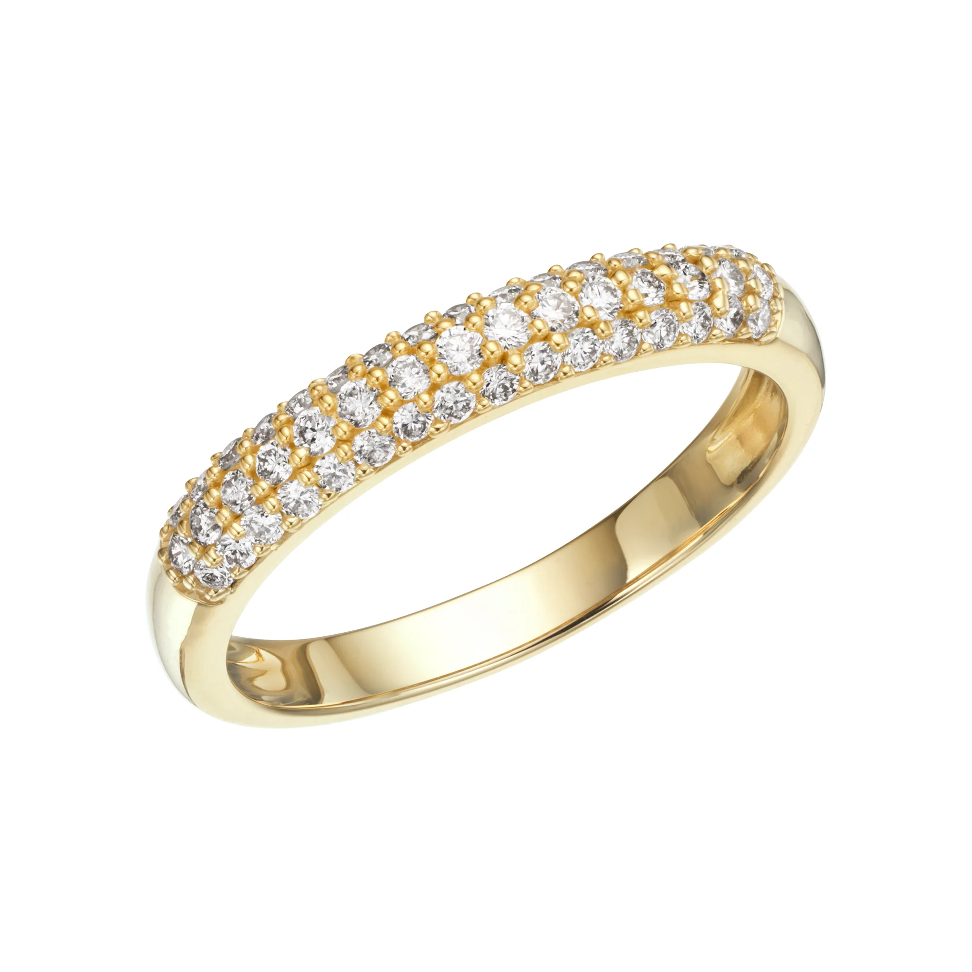 Aveny LUXURY - Páve Ring, 0,40 ct. w/si - 14 kt. guld