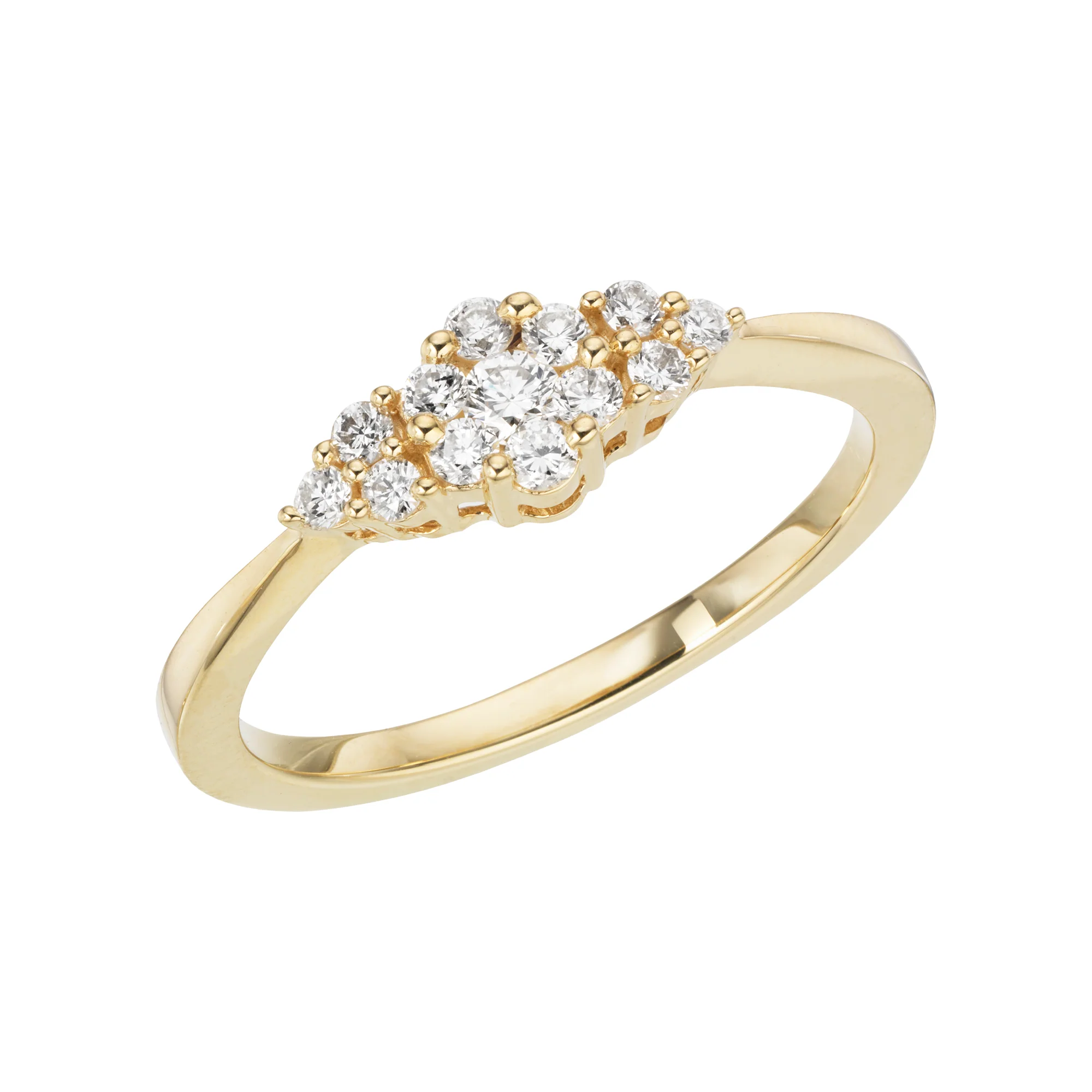 Aveny LUXURY - Ring, 0,29 ct. w/si - 14 kt. guld