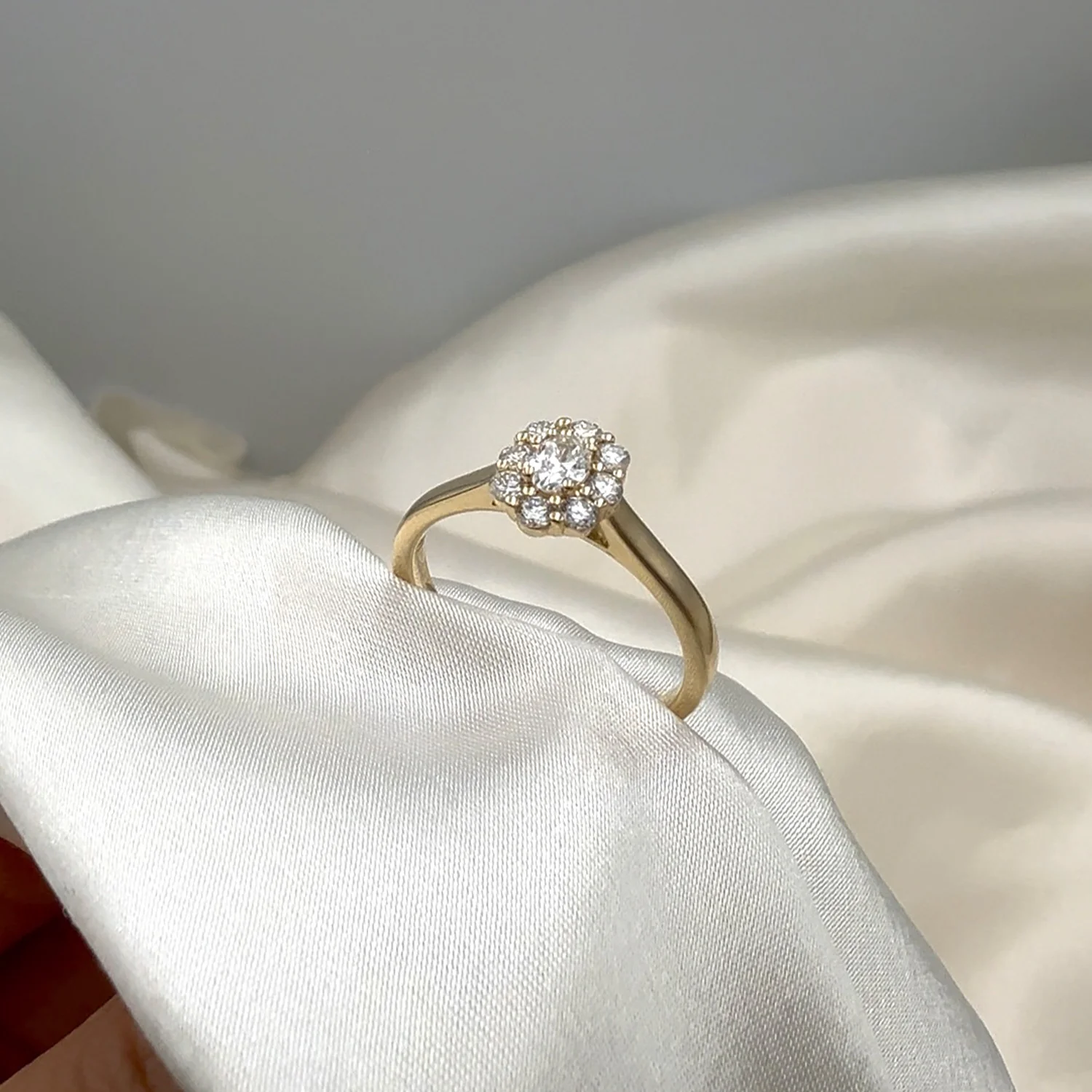 Aveny LUXURY - Ring, 0,40 ct. w/si - 14 kt. guld - Image 3