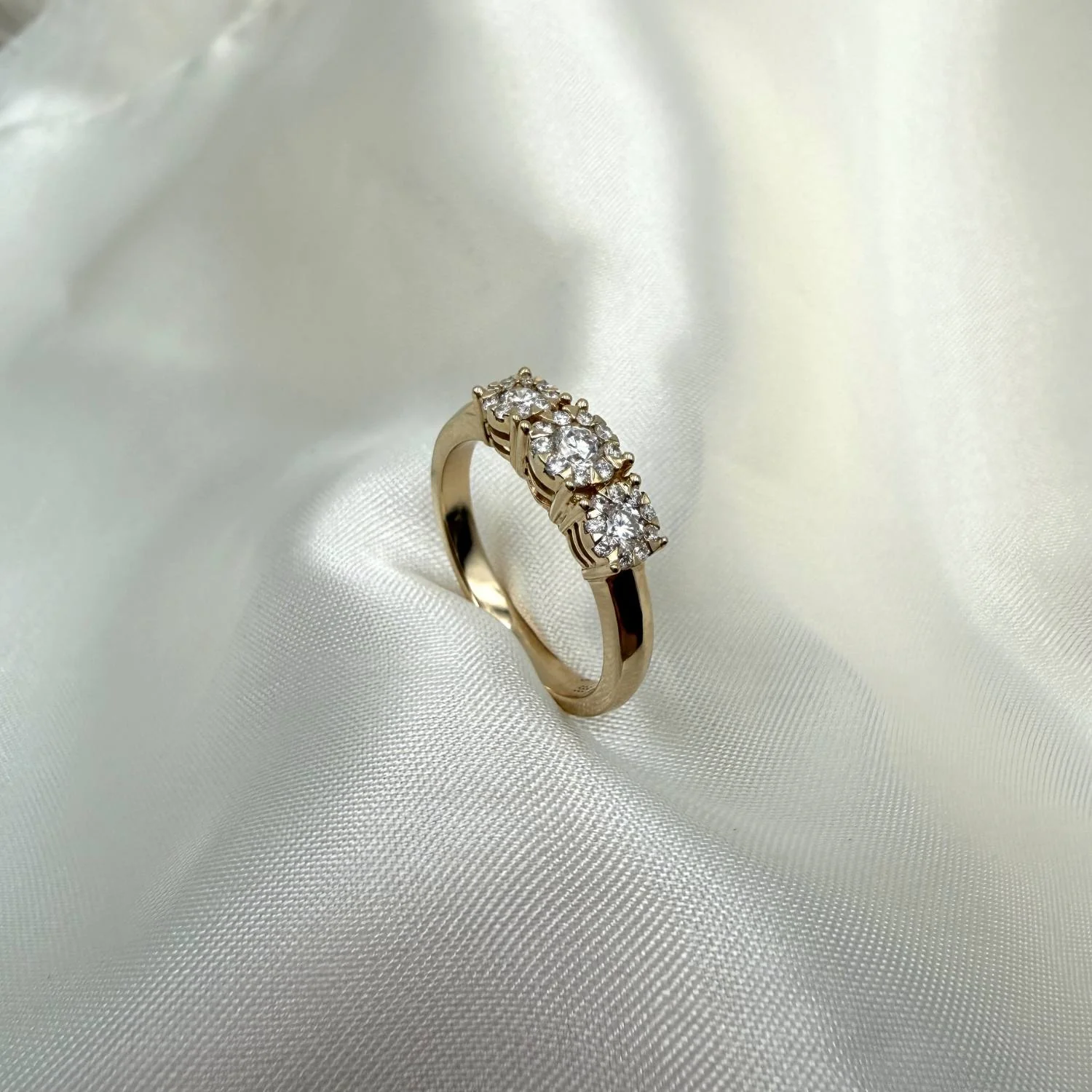 Aveny LUXURY - Roset ring, 0,41 ct. w/si - 14 kt. guld - Image 3