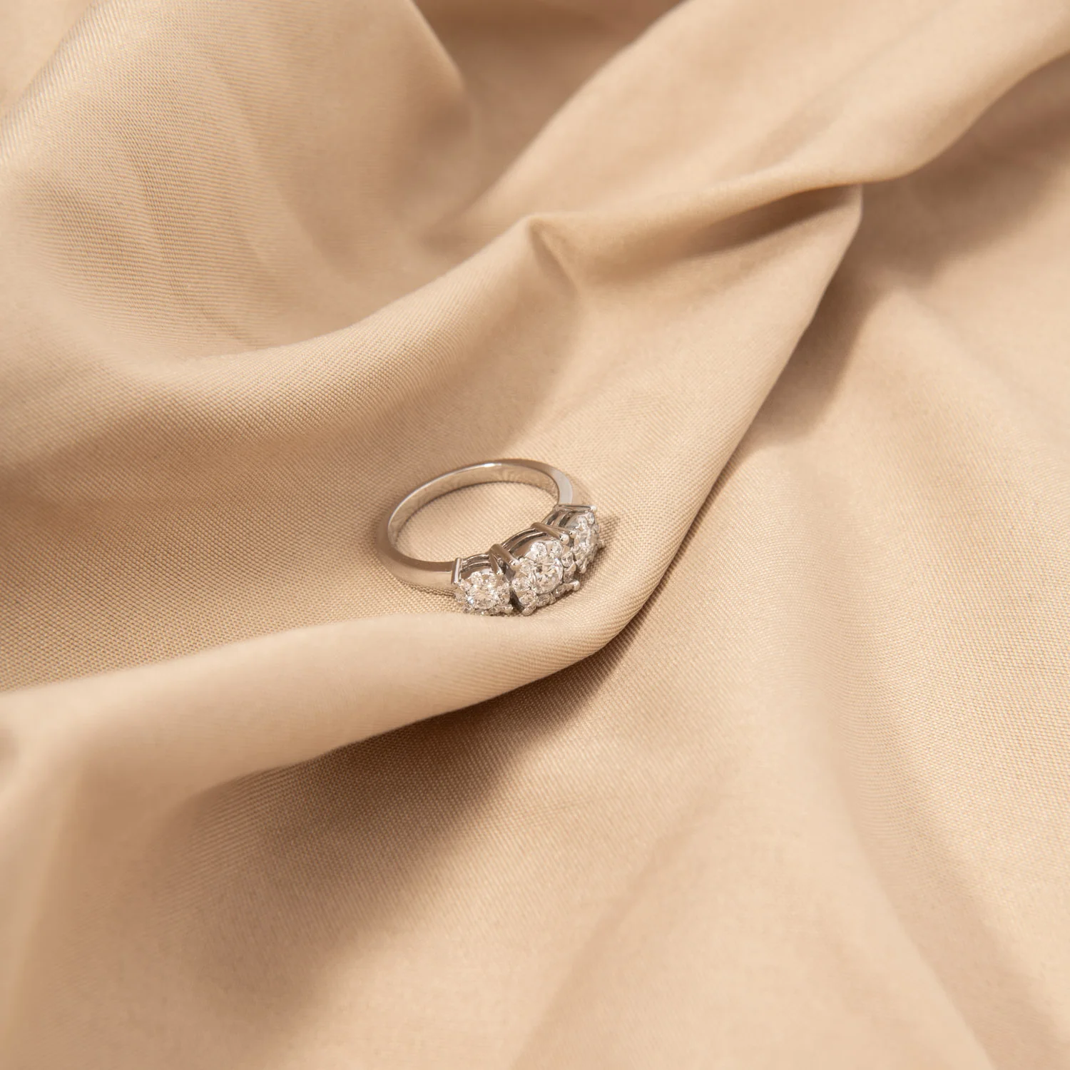Aveny LUXURY - Roset ring, 0,74 ct. w/si - 14 kt. hvidguld - Image 4