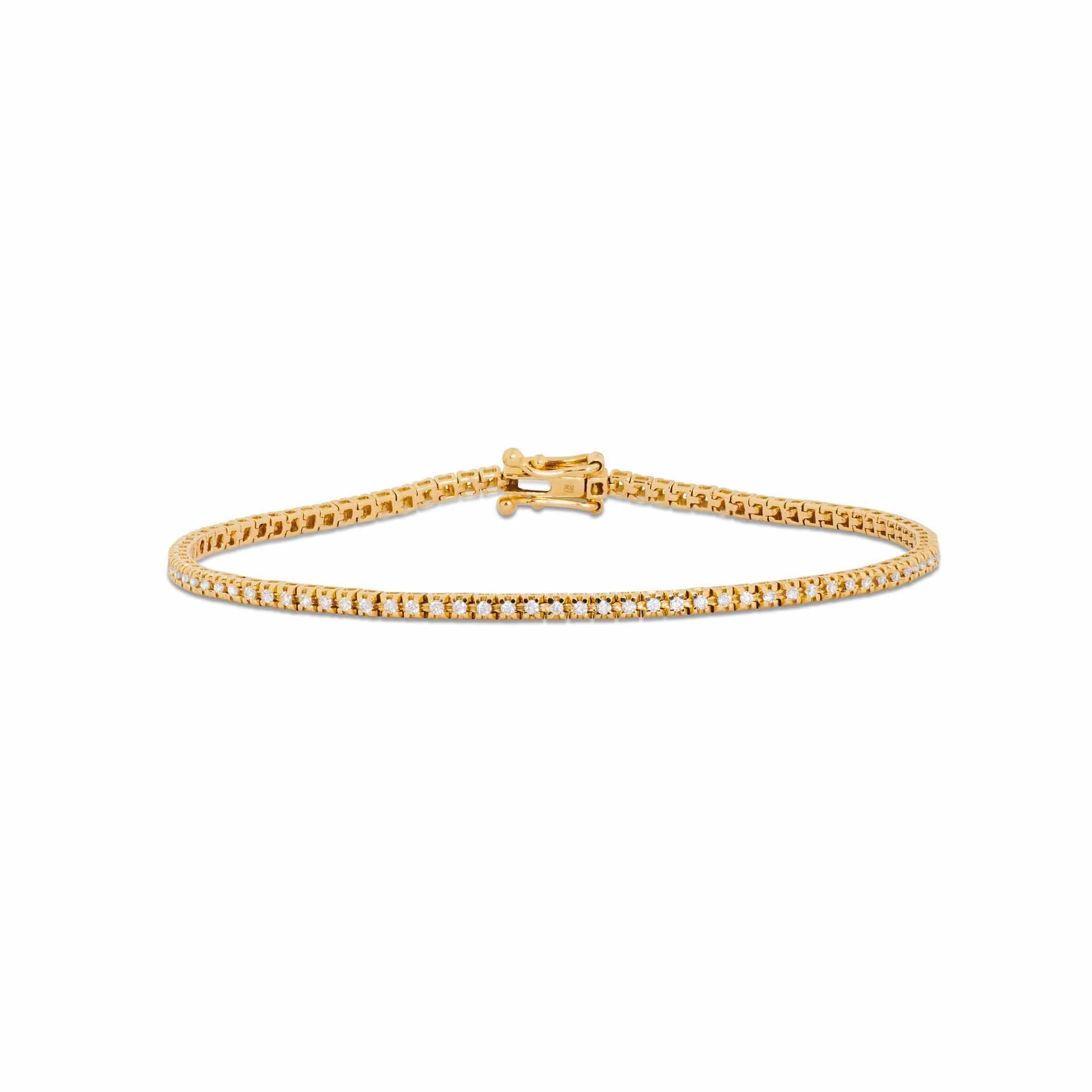Aveny LUXURY - Tennisarmbånd, 0,66 ct. gh/si - 14 kt. guld