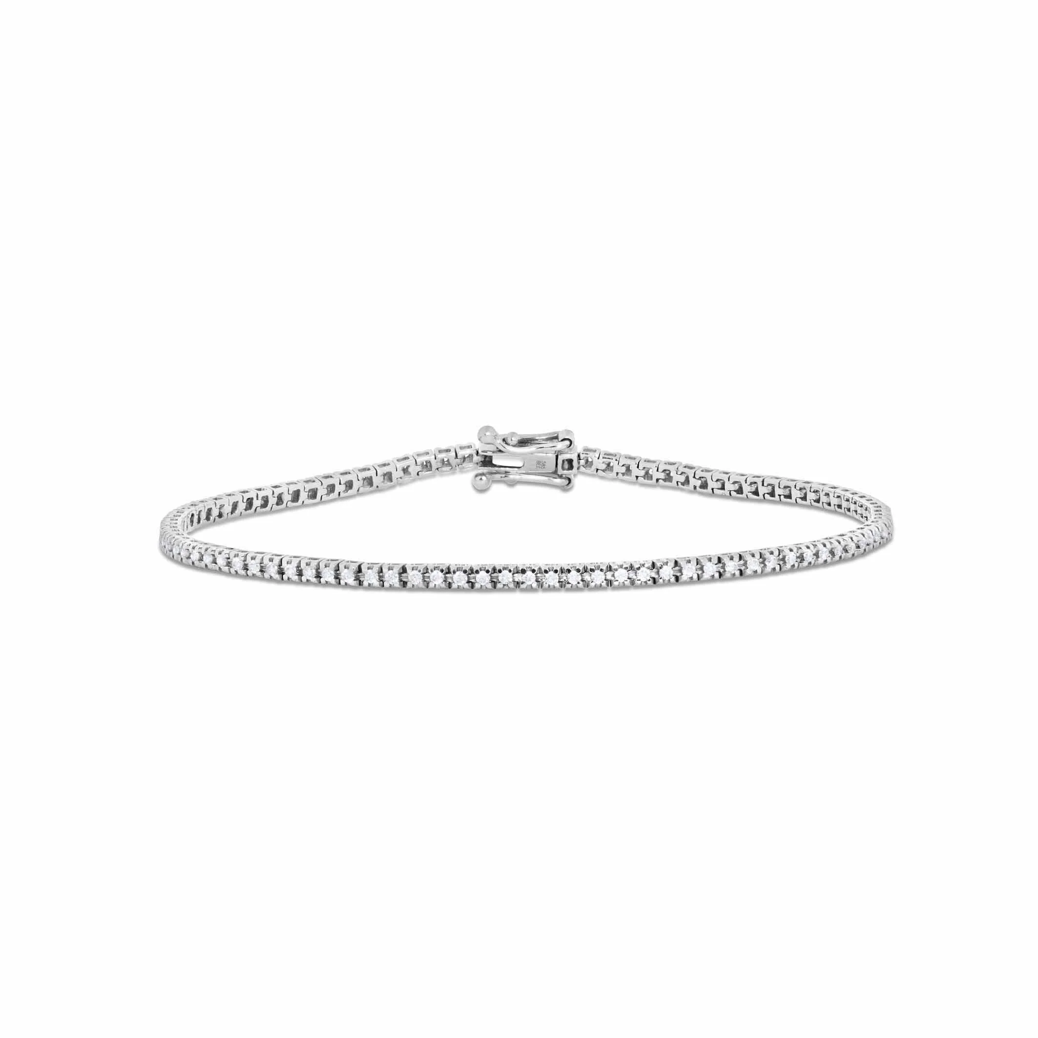Aveny LUXURY - Tennisarmbånd, 0,66 ct. gh/si - 14 kt. hvidguld