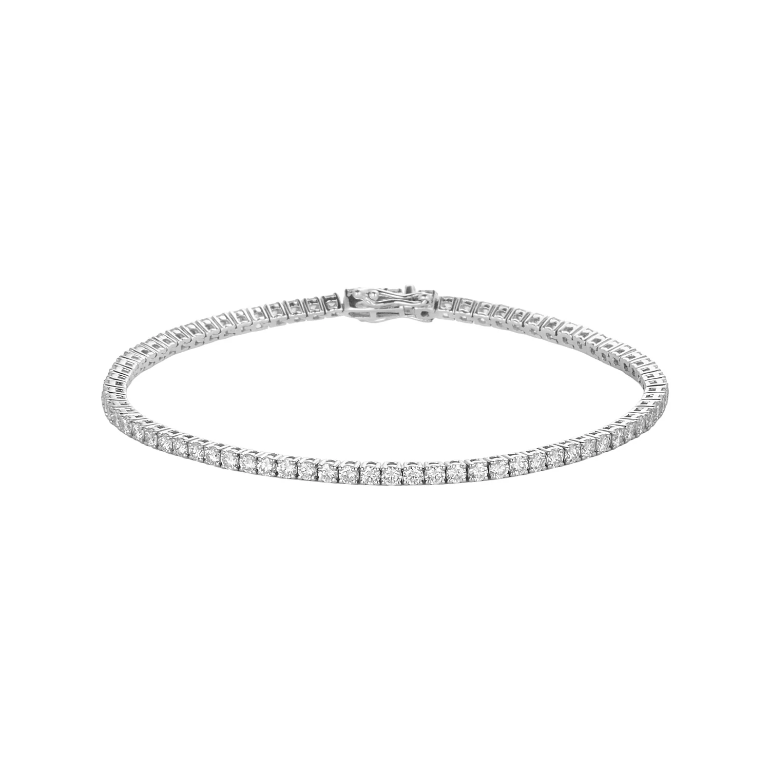 Aveny LUXURY - Tennisarmbånd, 17,5 cm/2,00 ct. w/si - XDBR 2859-2.00-HG