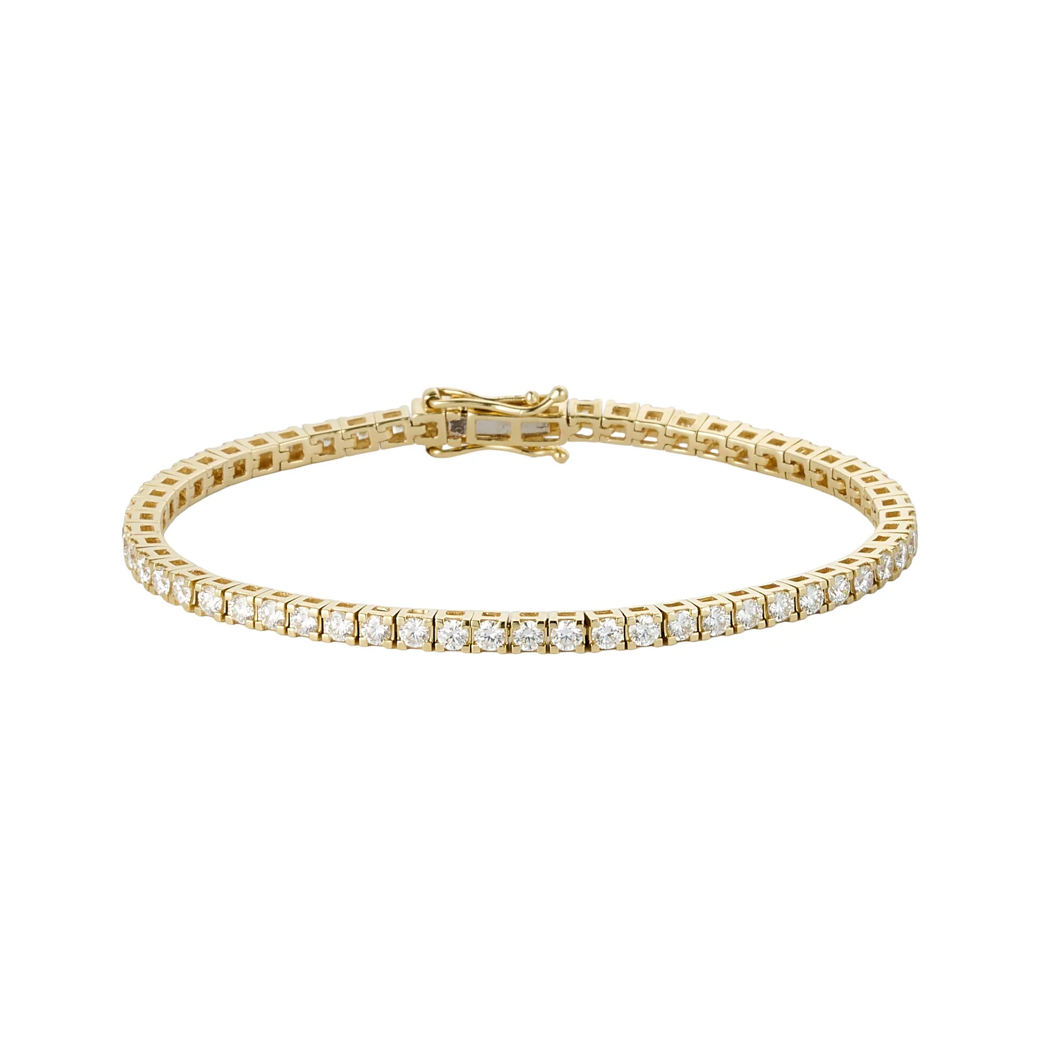 Aveny LUXURY - Tennisarmbånd, 17,5 cm/4,0 ct. w/si - DBR 1512-0.07-A-RG17,5