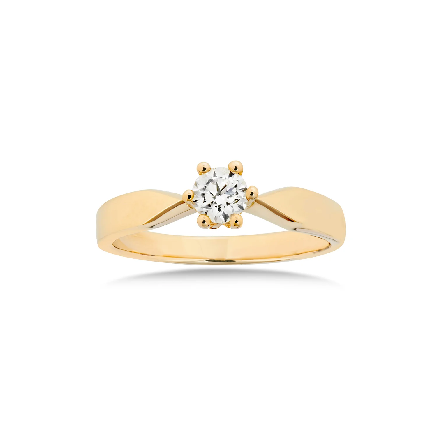 Aveny STARLIGHT - Ring, 0,30 ct. w/si - 14 kt. guld