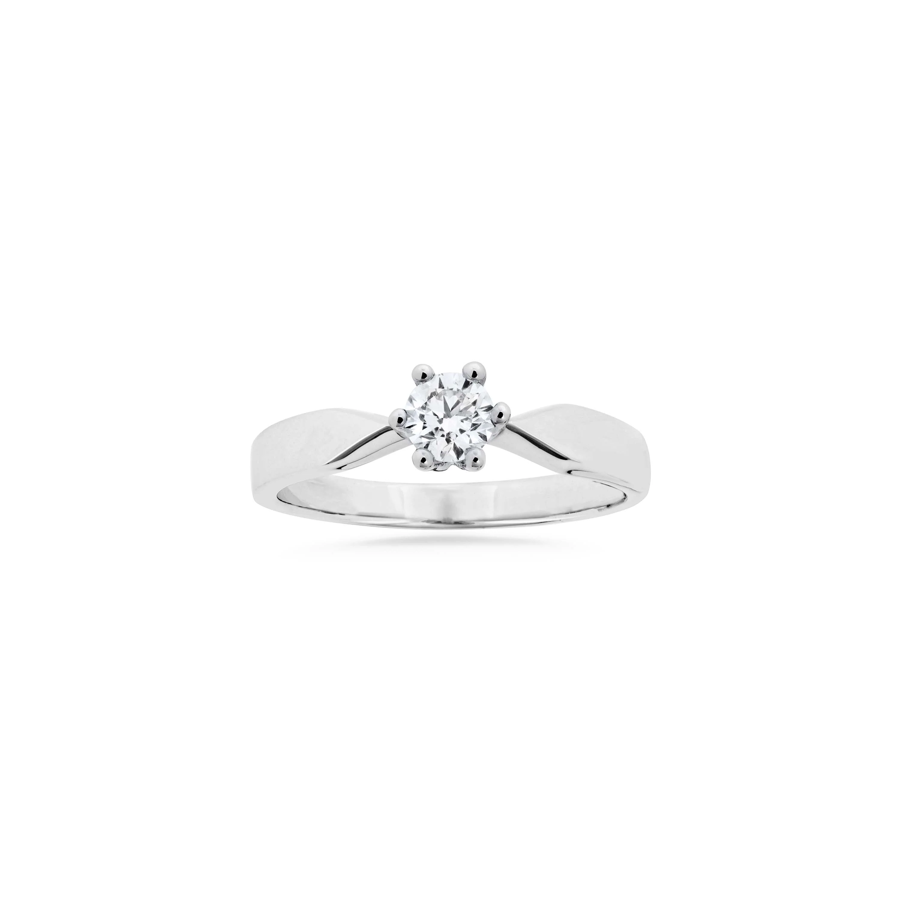 Aveny STARLIGHT - Ring, 0,30 ct. w/si - 14 kt. hvidguld