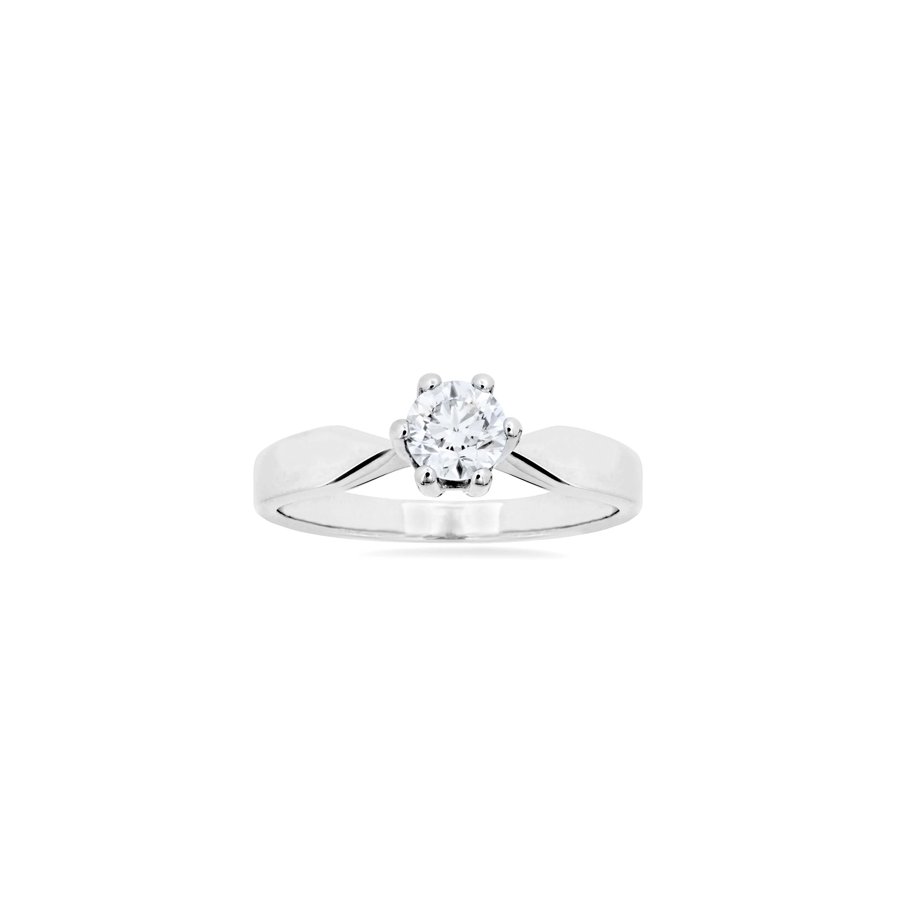 Aveny STARLIGHT - Ring, 0,45 ct. w/si - 14 kt. hvidguld