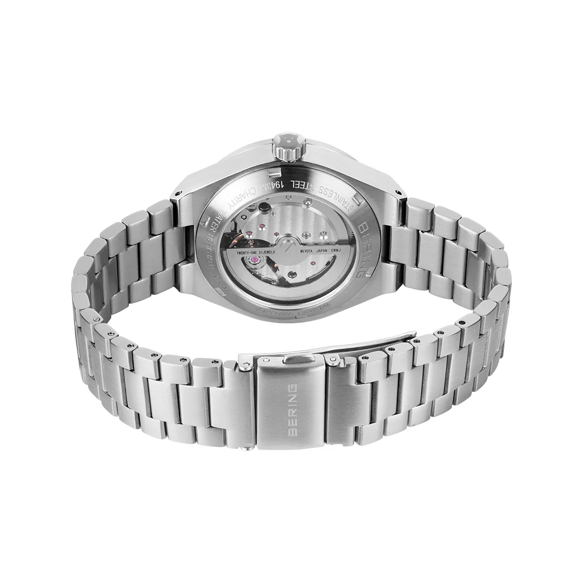 BERING - Automatic dameur, blå, 35 mm - 19435-CHARITY - Image 3