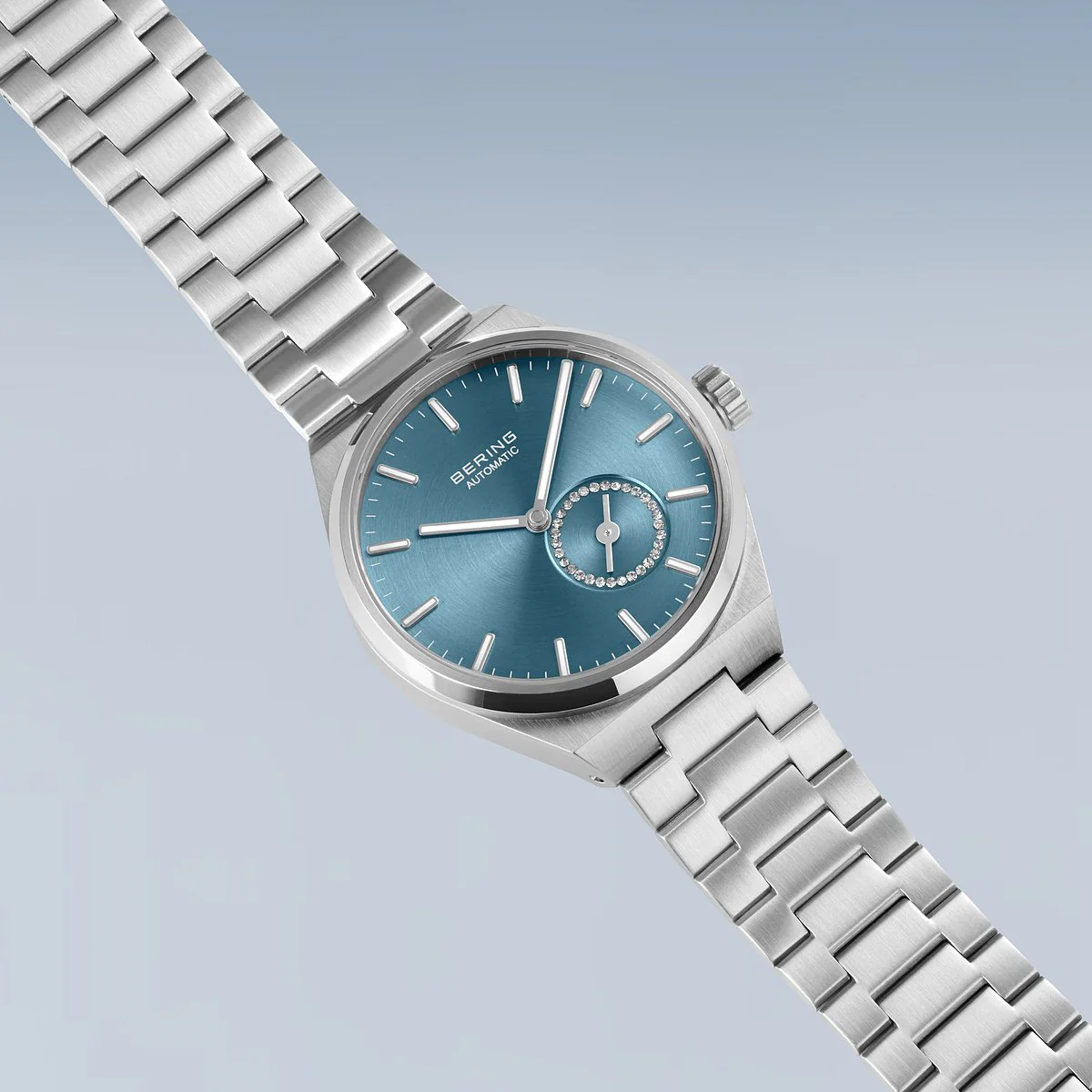 BERING - Automatic dameur, blå, 35 mm - 19435-CHARITY - Image 4