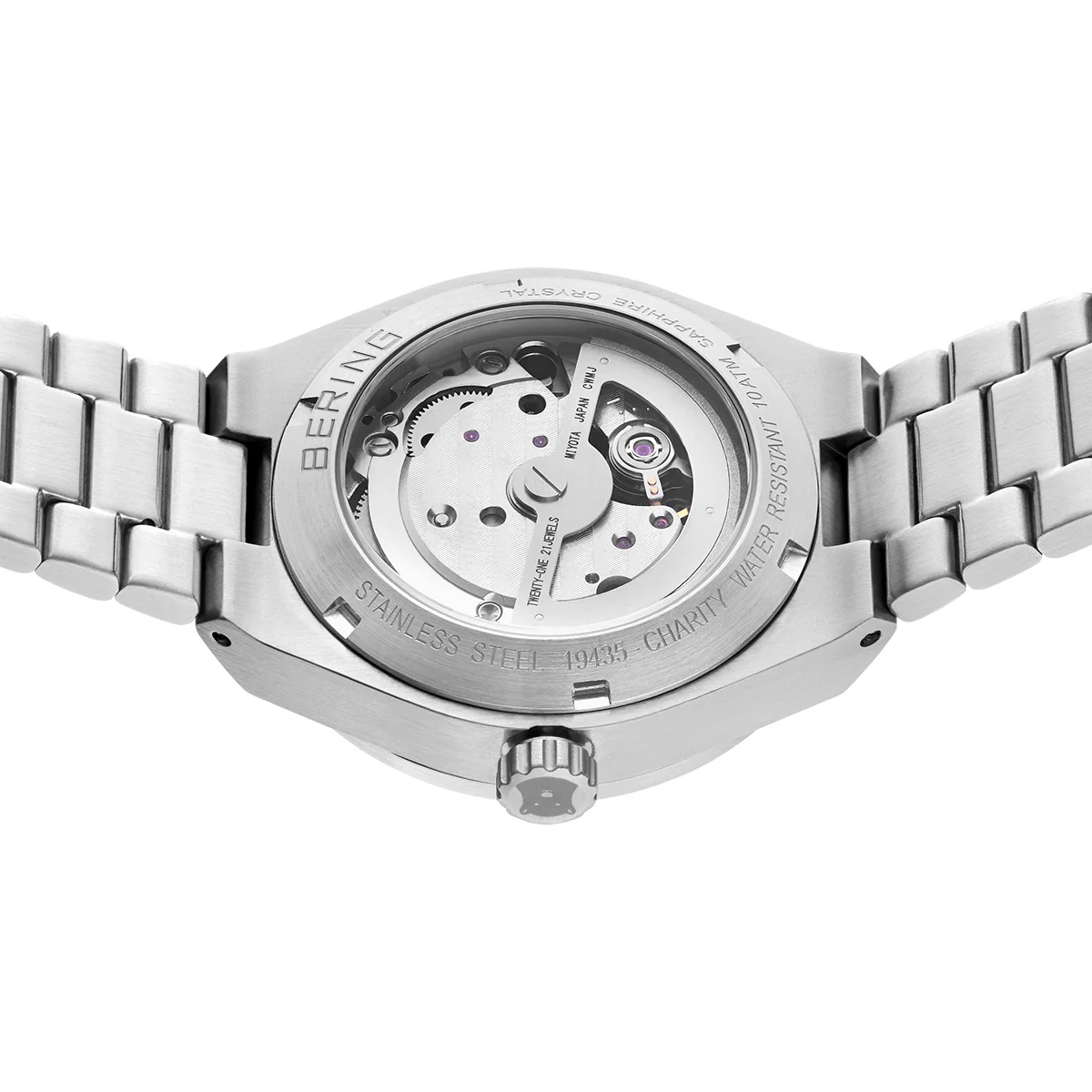 BERING - Automatic dameur, blå, 35 mm - 19435-CHARITY - Image 5