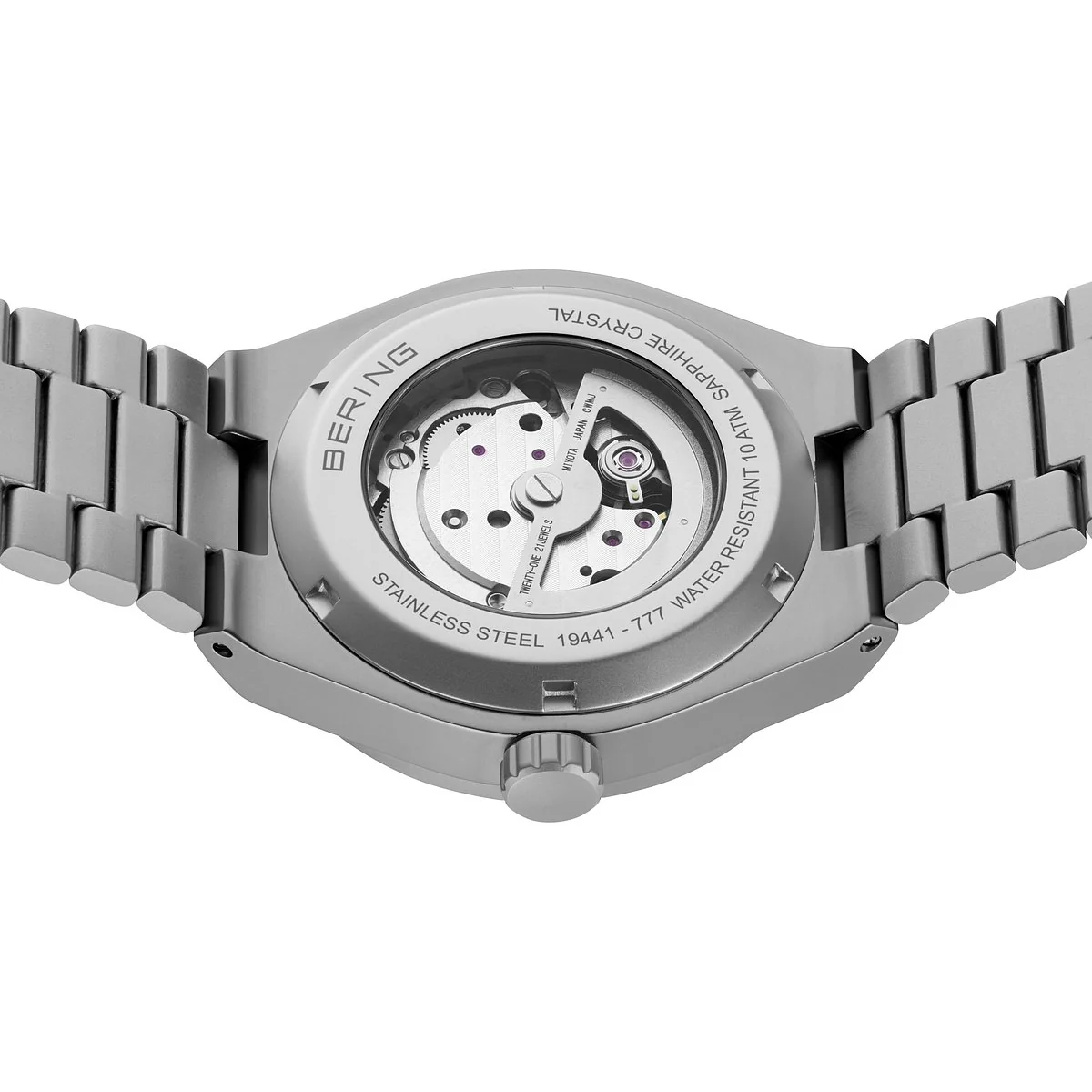 BERING - Automatic herreur, børstet grå - 19441-777 - Image 5