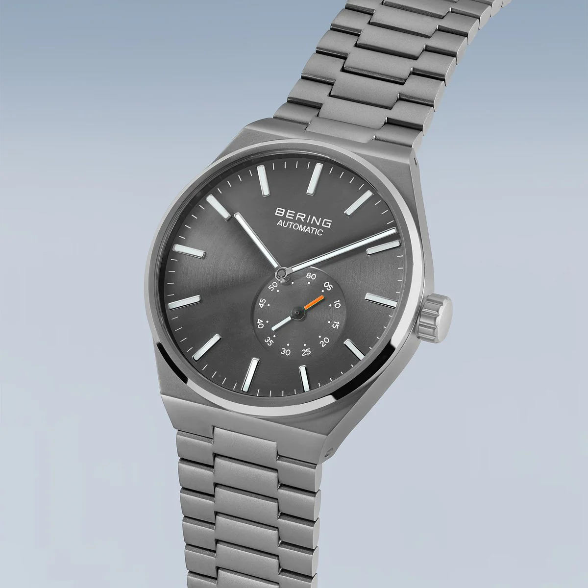 BERING - Automatic herreur, børstet grå - 19441-777 - Image 6