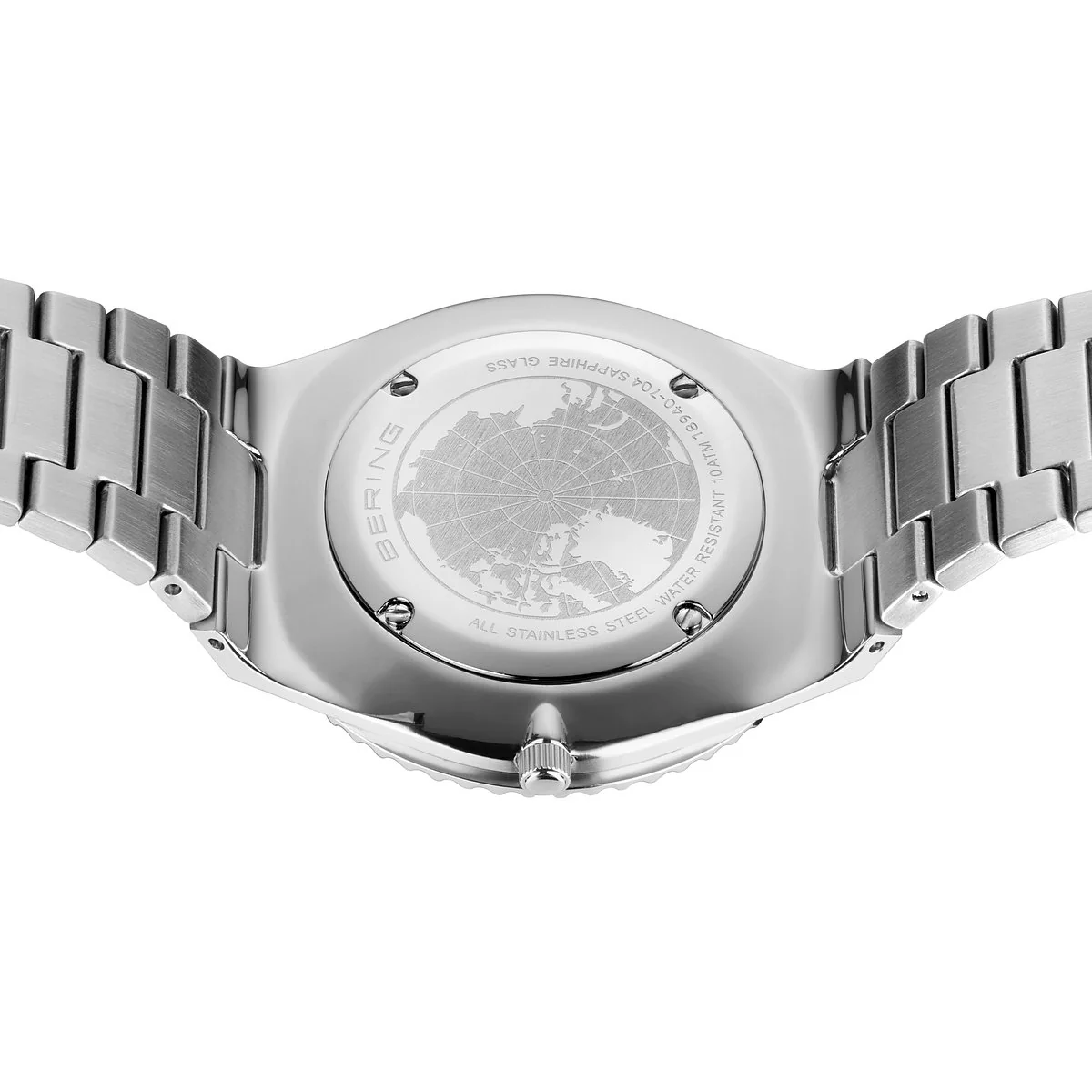 BERING - Classic Dameur, poleret/børstet sølv - 18940-704 - Image 3
