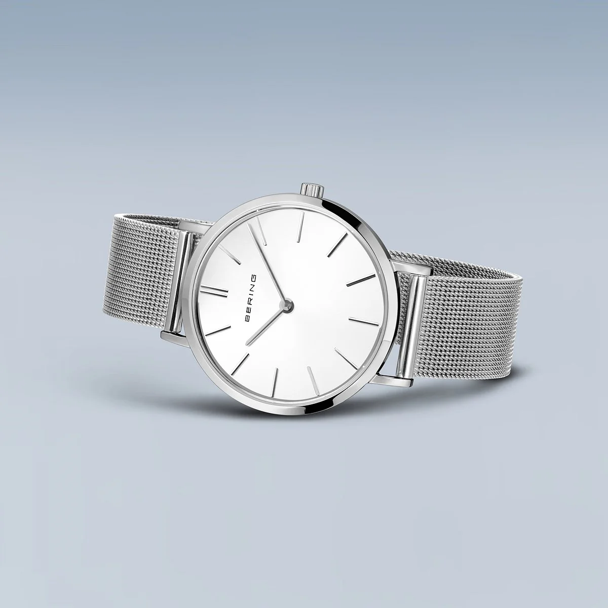 BERING - Classic Dameur, sølv/hvid - 14134-004 - Image 2