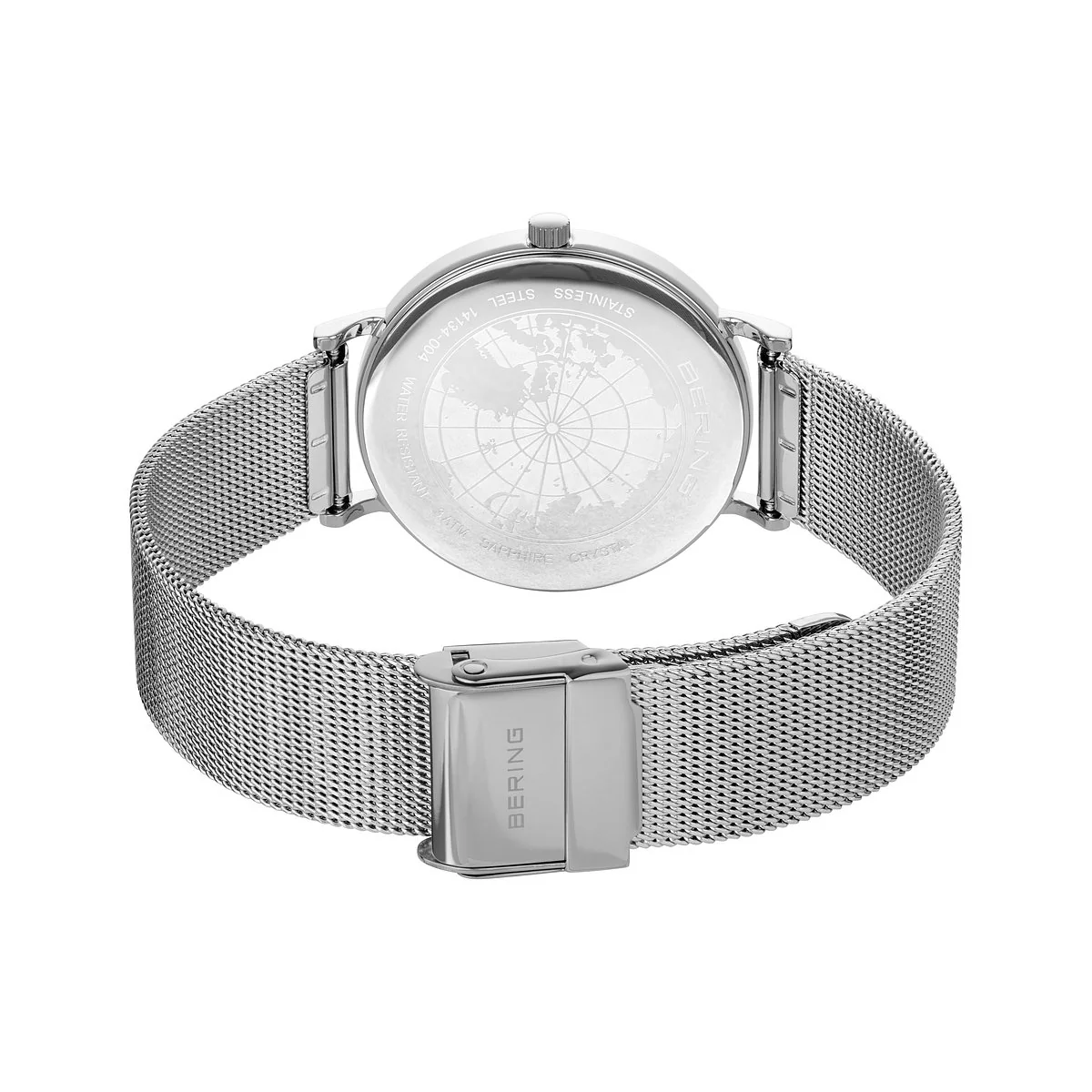 BERING - Classic Dameur, sølv/hvid - 14134-004 - Image 3
