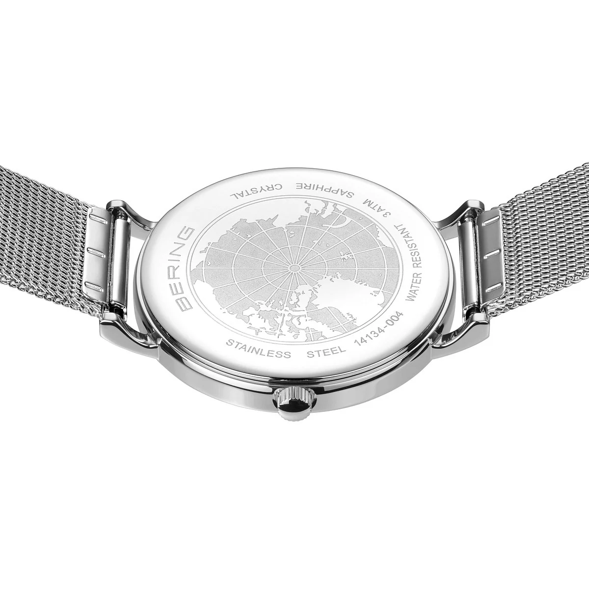 BERING - Classic Dameur, sølv/hvid - 14134-004 - Image 5