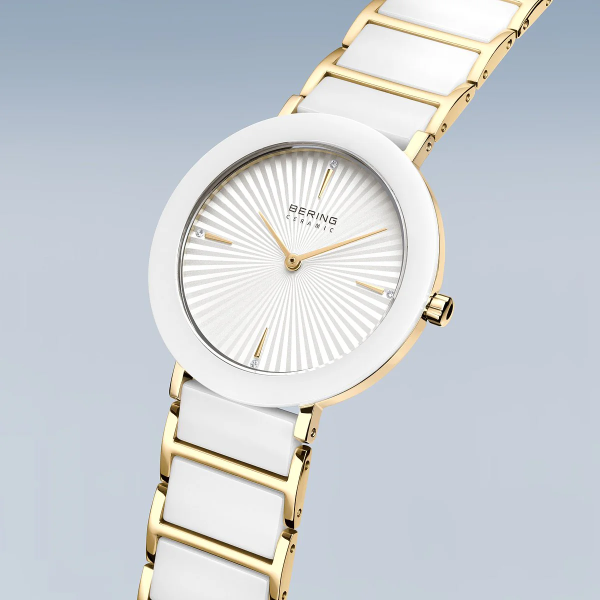 BERING - Classic ur m. keramik lænke, 34 mm - 11435-758 - Image 2
