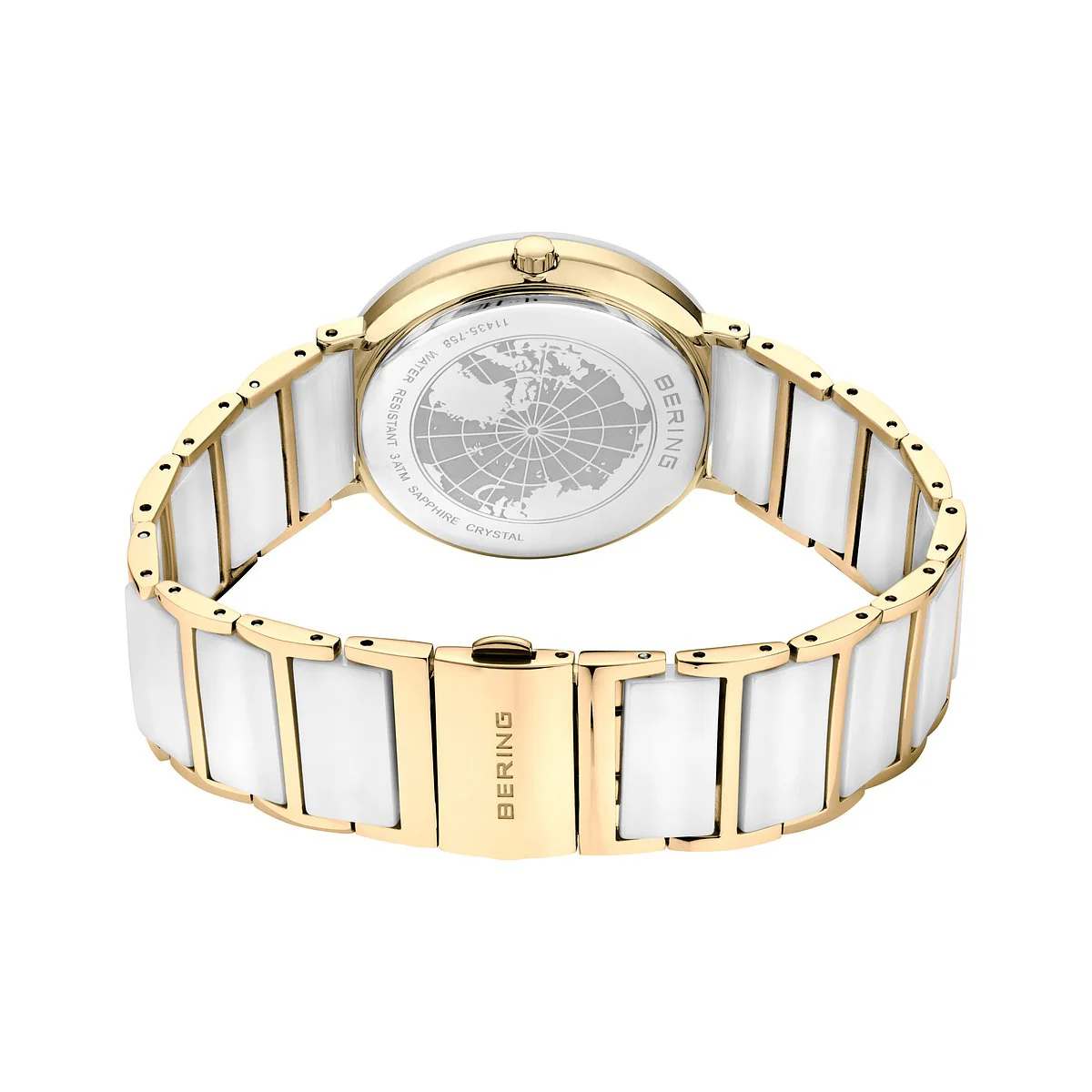 BERING - Classic ur m. keramik lænke, 34 mm - 11435-758 - Image 7