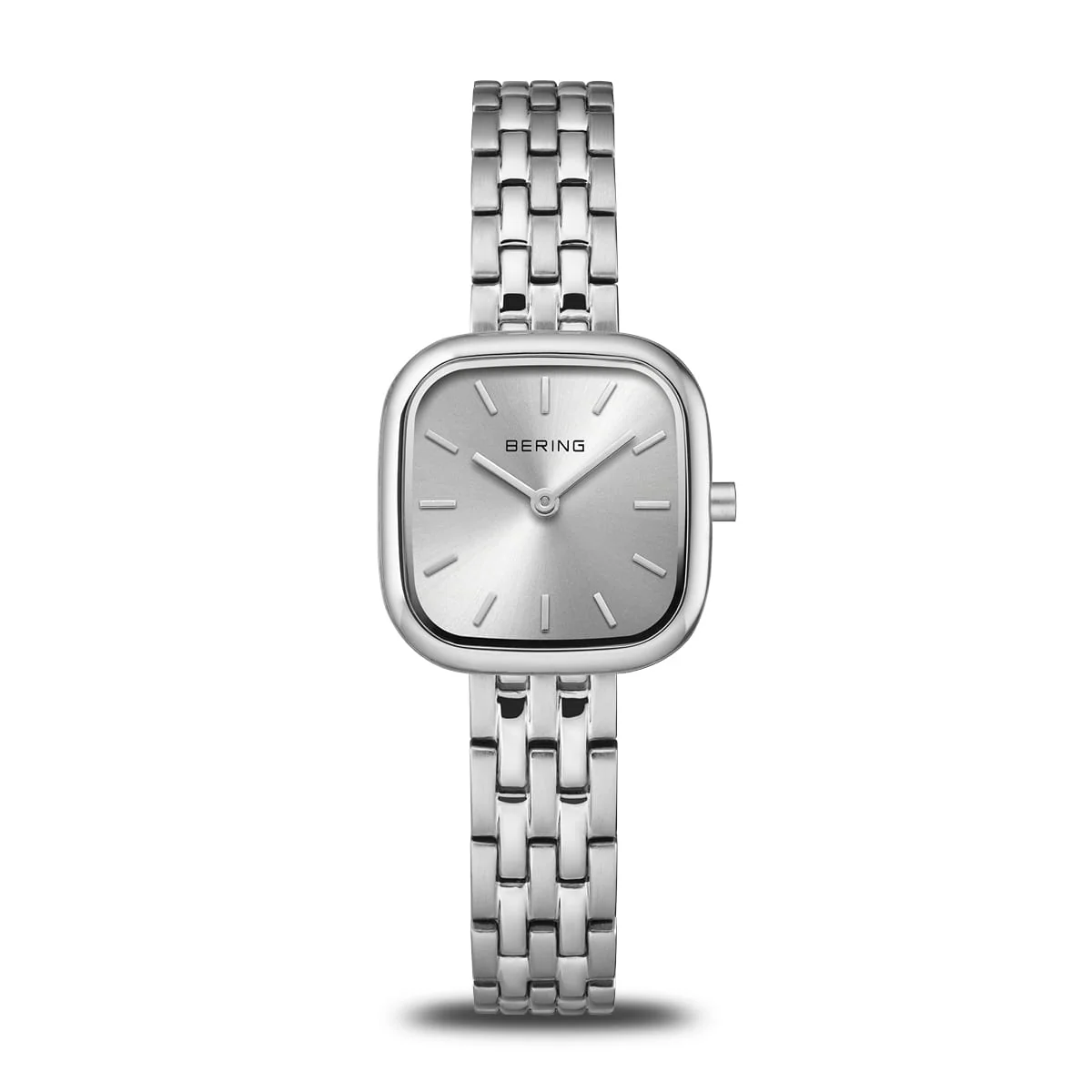 BERING - Classic ur m. sølv skive - 17926-704